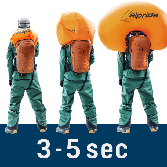 Lawinenrucksack Alproof Lite 22