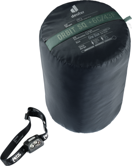 Kunstfaserschlafsack Orbit SQ +6C/43F