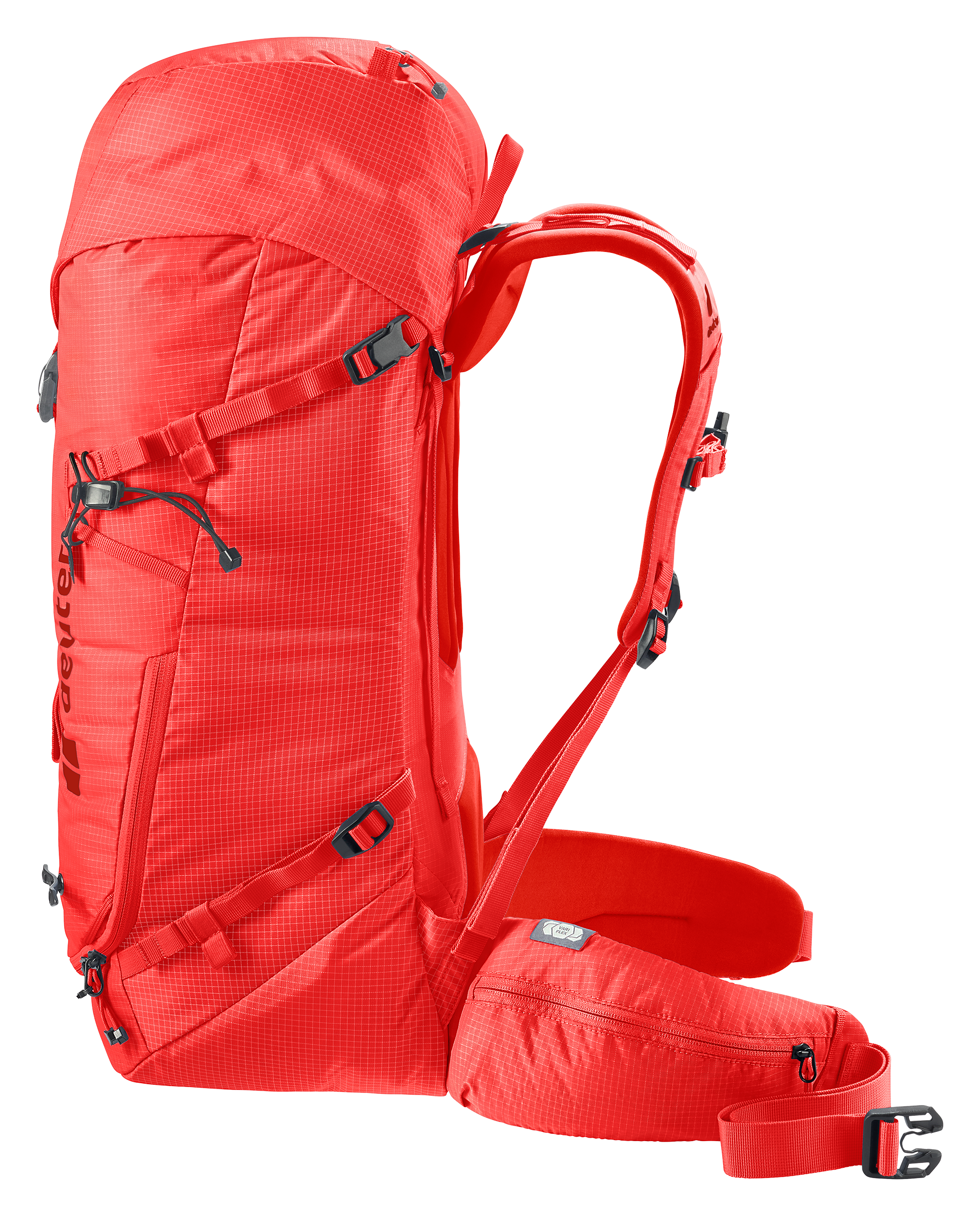16pcs red color alum hiking backpacking 60L Backpack, Waterproof Camping Backpack for Men Outdoor Traveling Climbing Daypack with Rain Cover (Red) : Sports & Outdoors Internal horizontal divider Alps Mountaineering Redtail 65 L