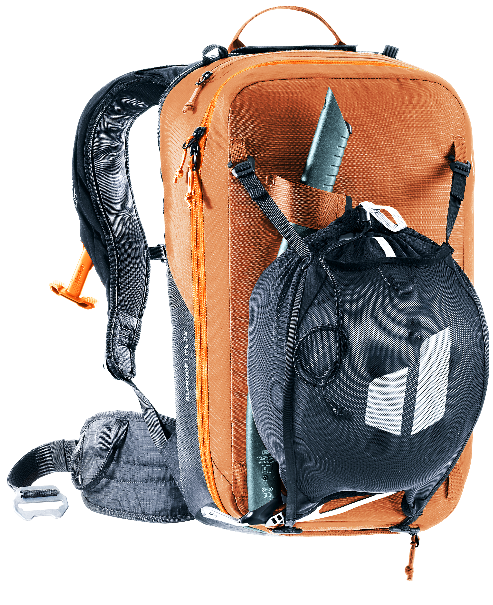 Alproof Lite 22 Alproof Lite 22 - Freeride backpacks - chestnut black