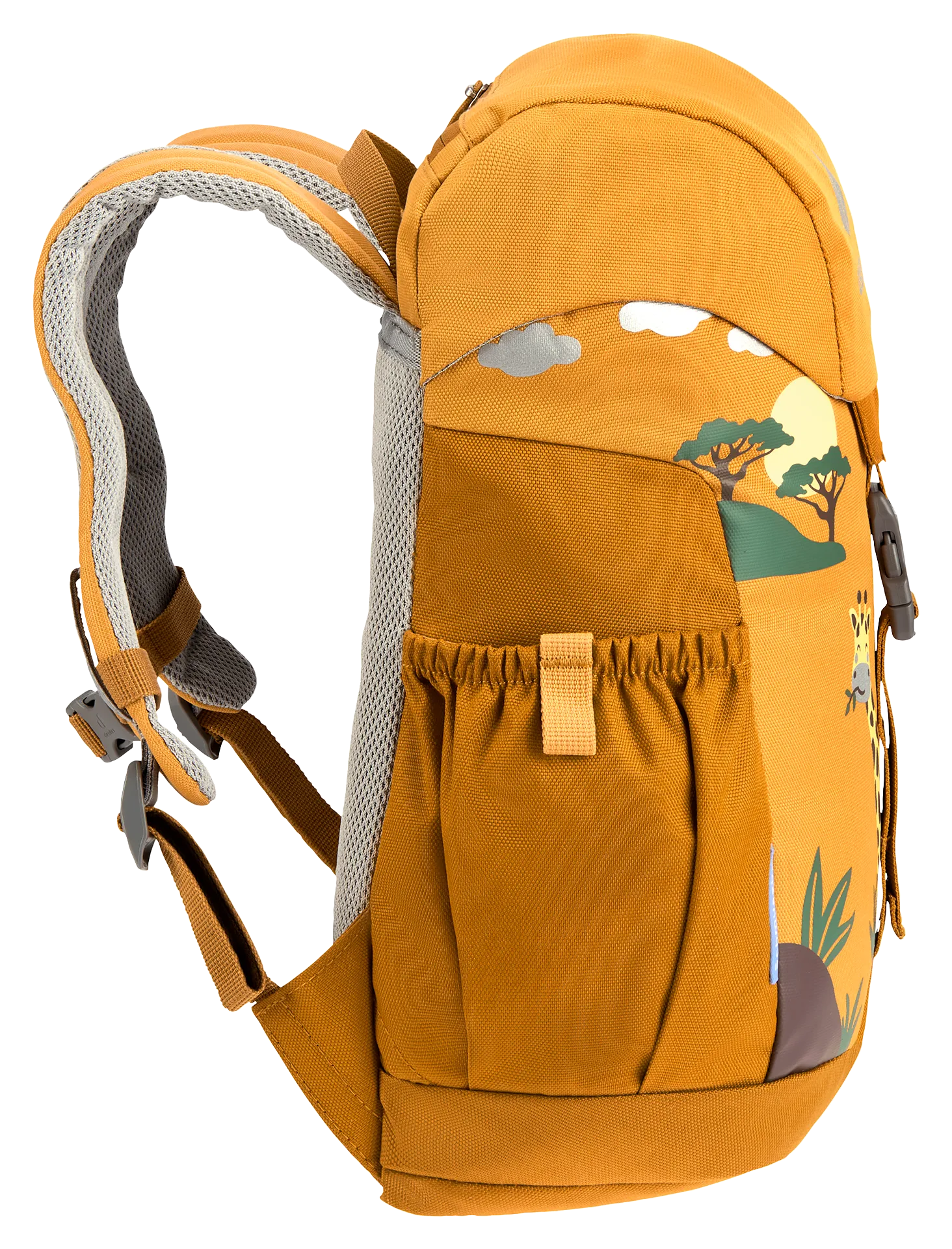 Bag, Backpack, backpack, child, orange, school, padded
