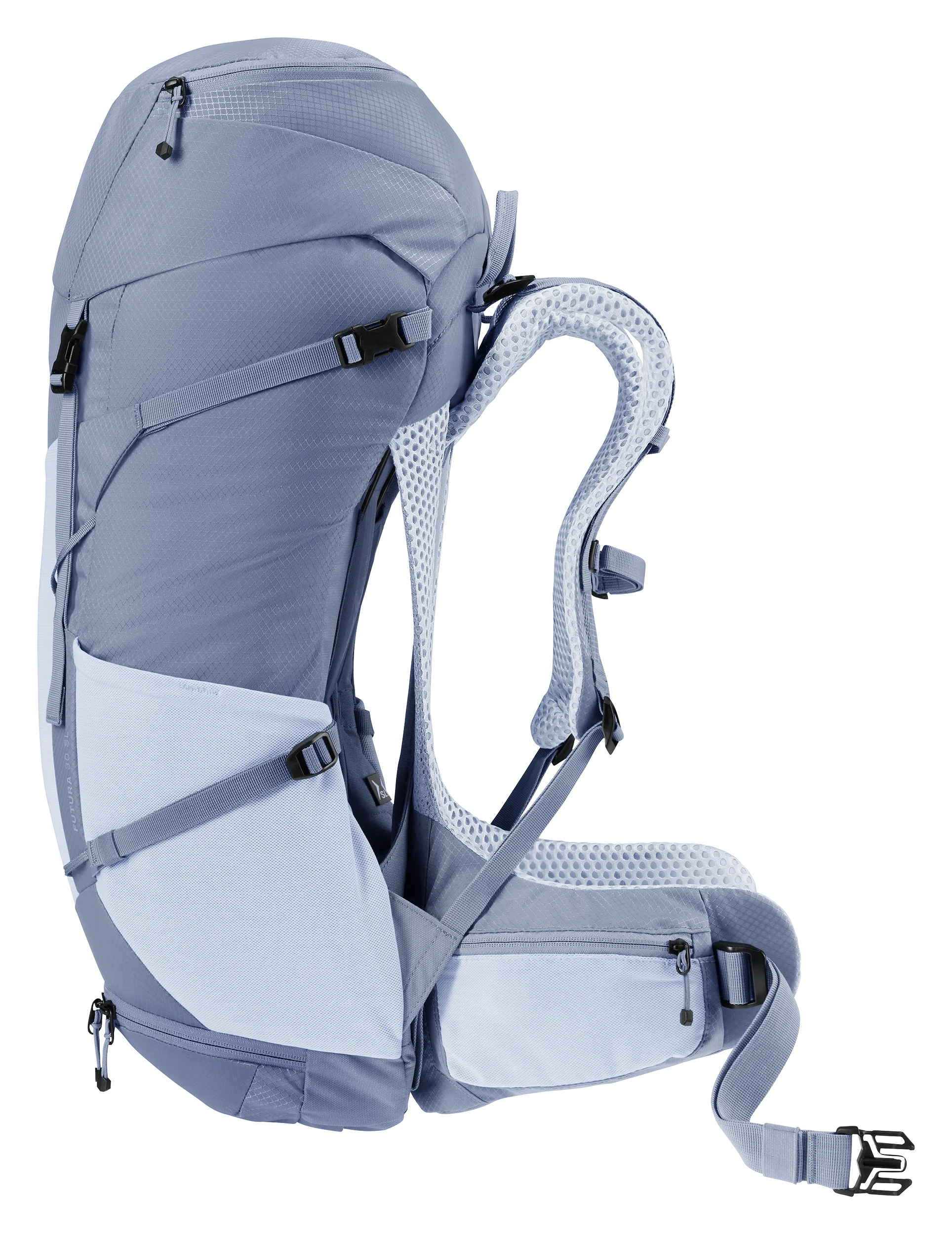 backpack, outdoor, hiking, shoulder straps, mesh back panel