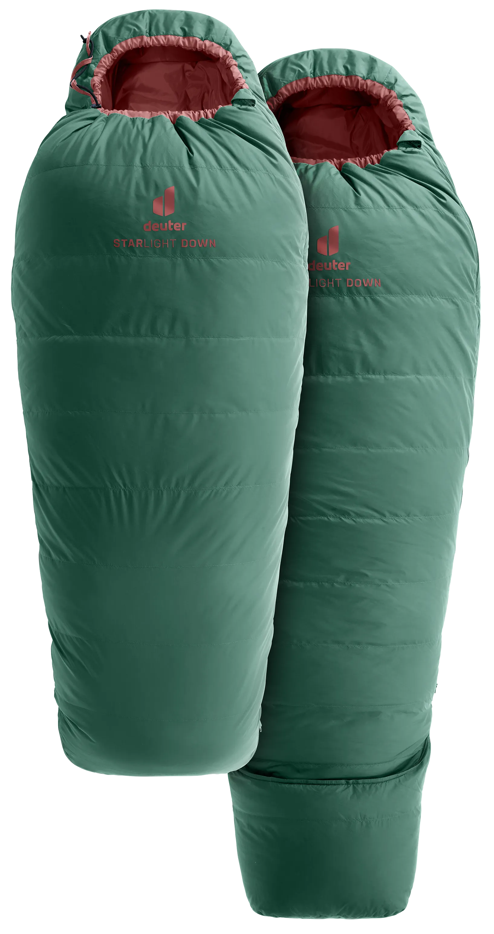 downSleep Sack, matching set, green, puffer, sleepsack, down sleeping bag, ren for camping, green color, puffer style, starlight down