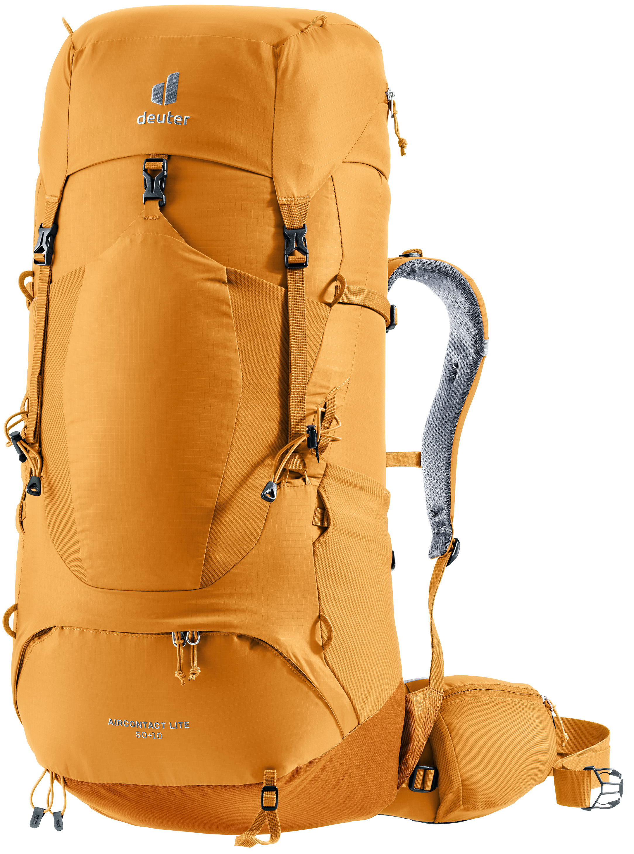deuter aircontact lite 50 + 10 backpack Unisex L, Lightweight Backpacking & Hiking for Men & Women, 50 + 10 Liters which has been achieved by using special foam cushions within the Aircontact system Deuter Aircontact Core 50+10 Backpack