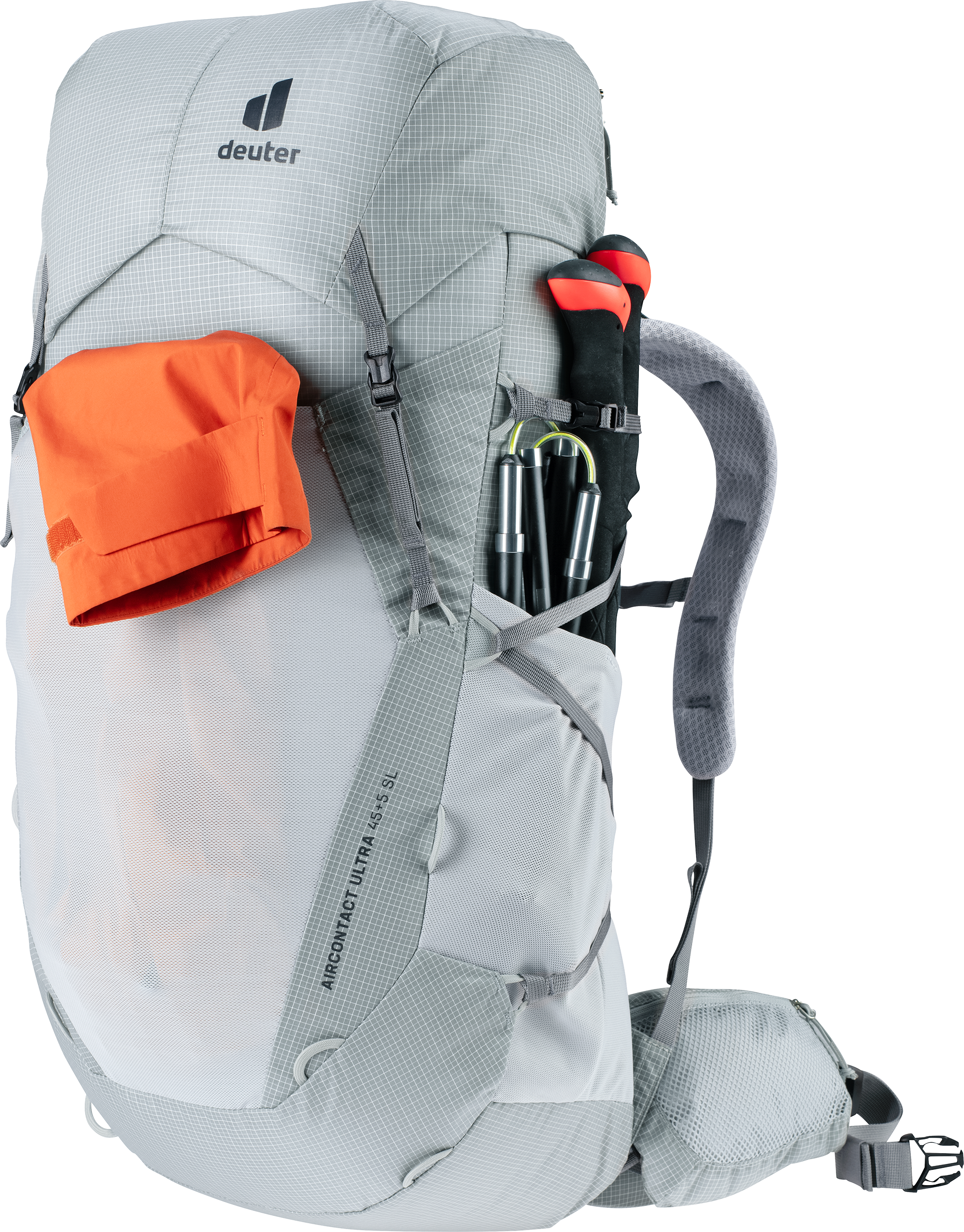 Aircontact Ultra 45+5 SL - Backpacking packs - tin shale