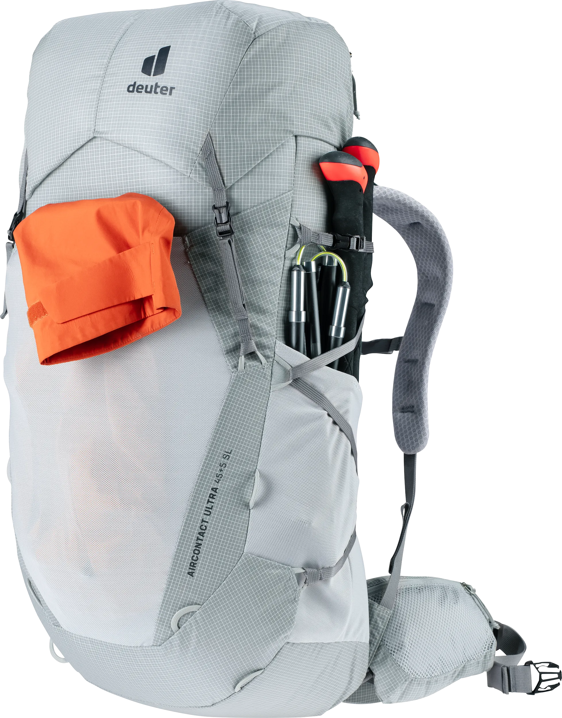 Aircontact Ultra 45+5 SL - Backpacking packs - tin shale