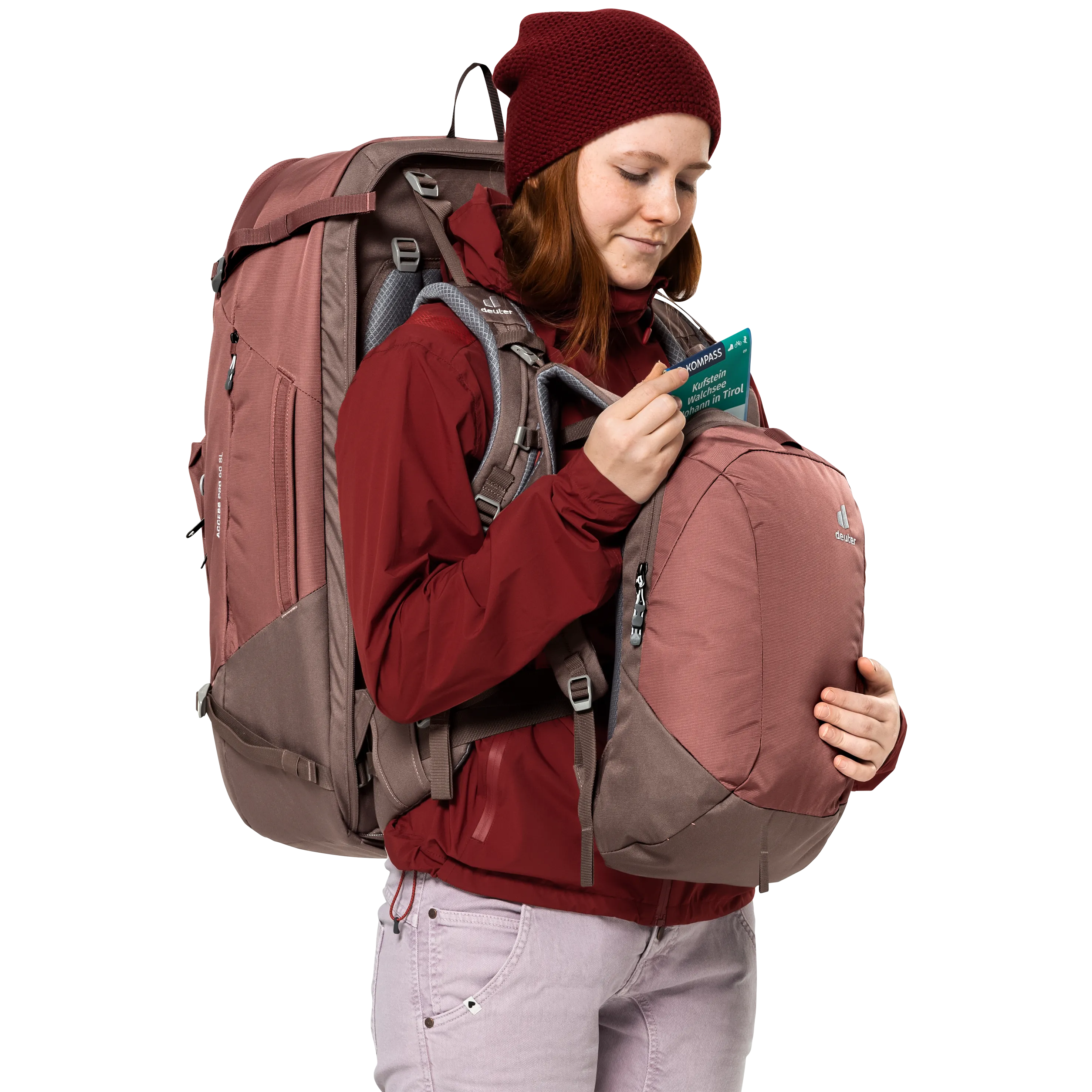 Access Pro 60 SL - Travel backpacks - caspia raisin
