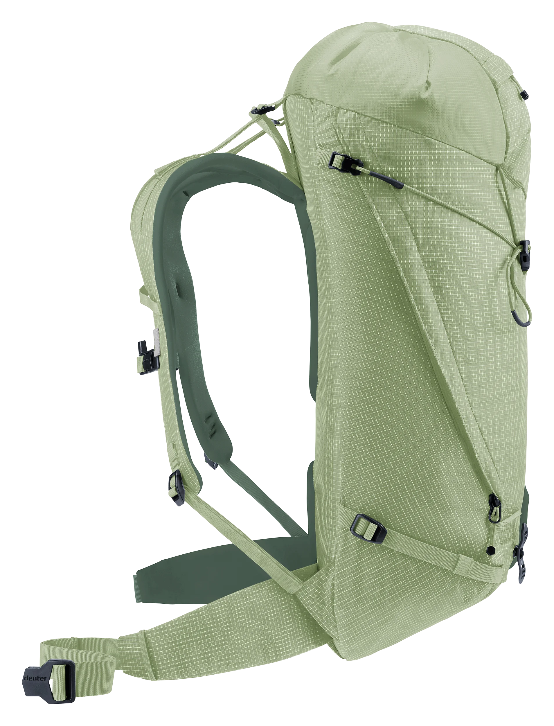 backpack, hydration, outdoor, green, adjustable-straps