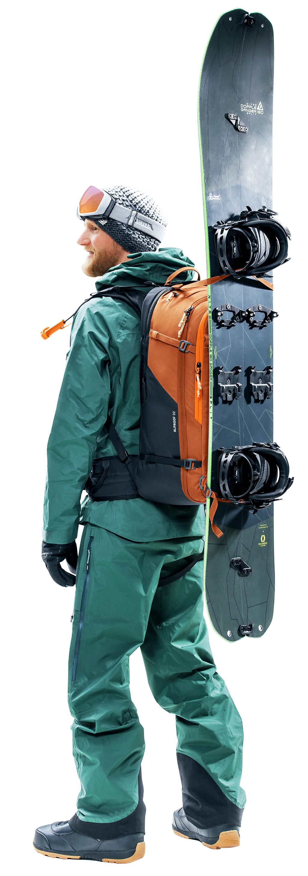 Glove, Person, Pants, Coat, Jacket