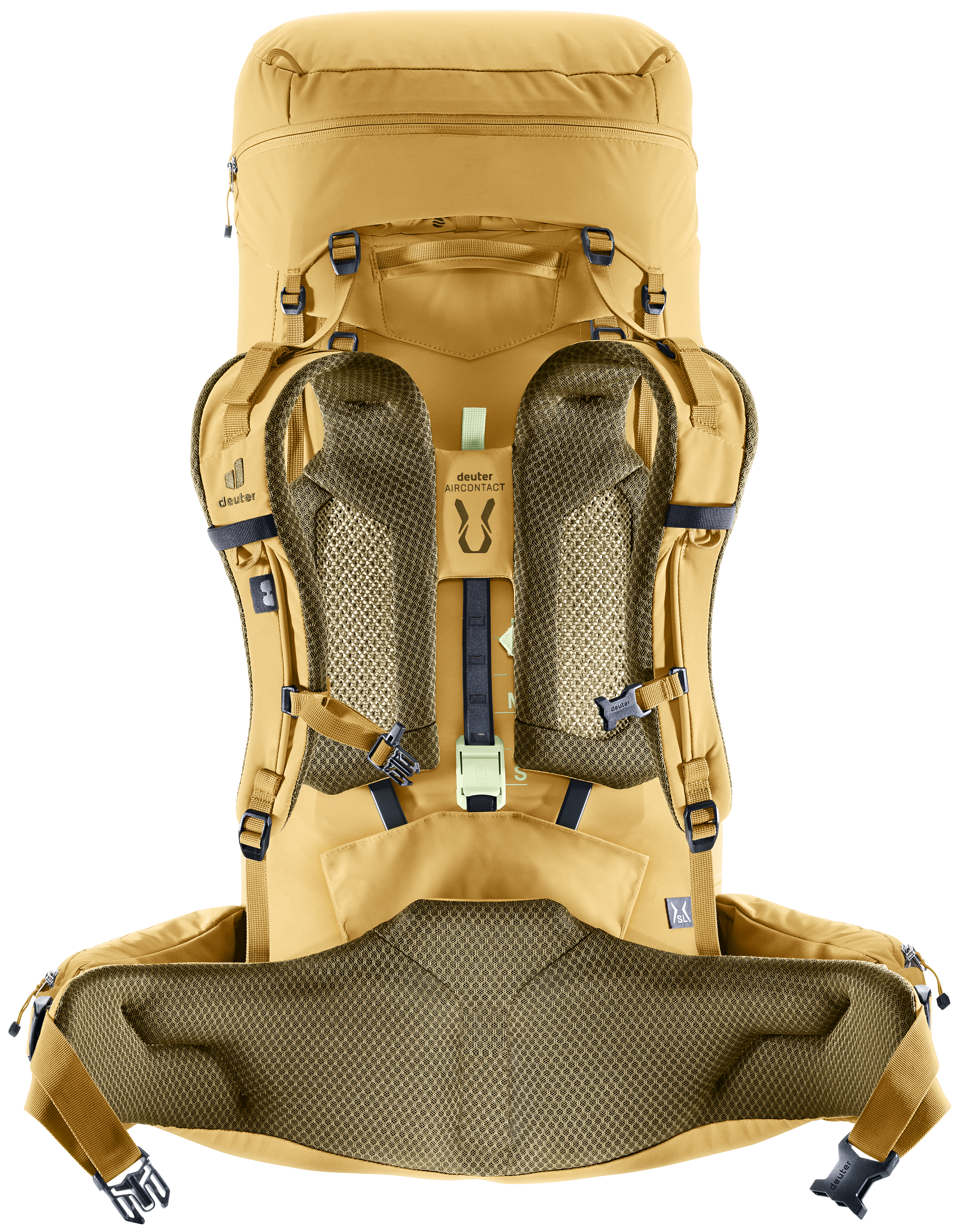 Aircontact Core 55+10 SL - Backpacking packs - savanna nori