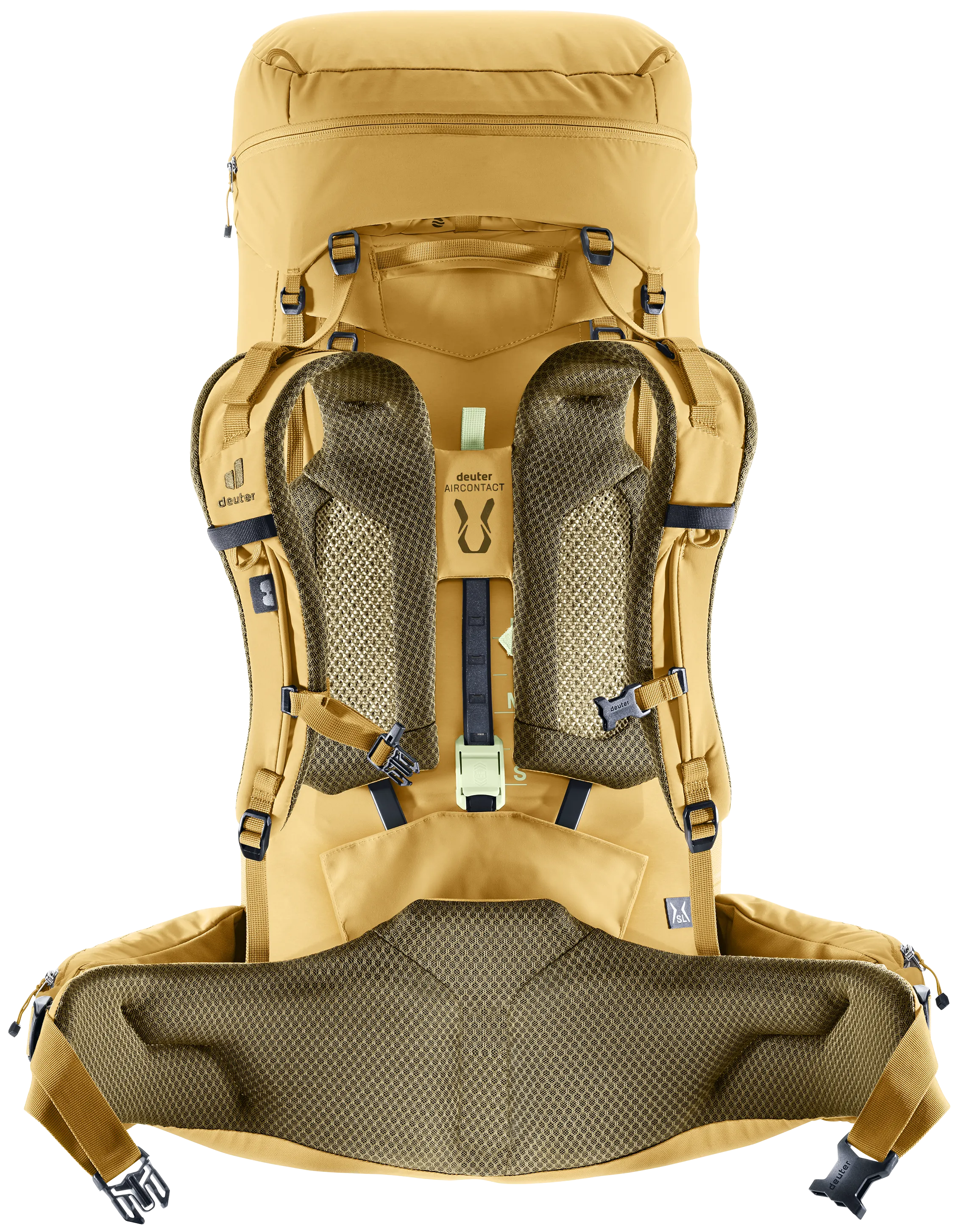 Aircontact Core 55+10 SL - Backpacking packs - savanna nori