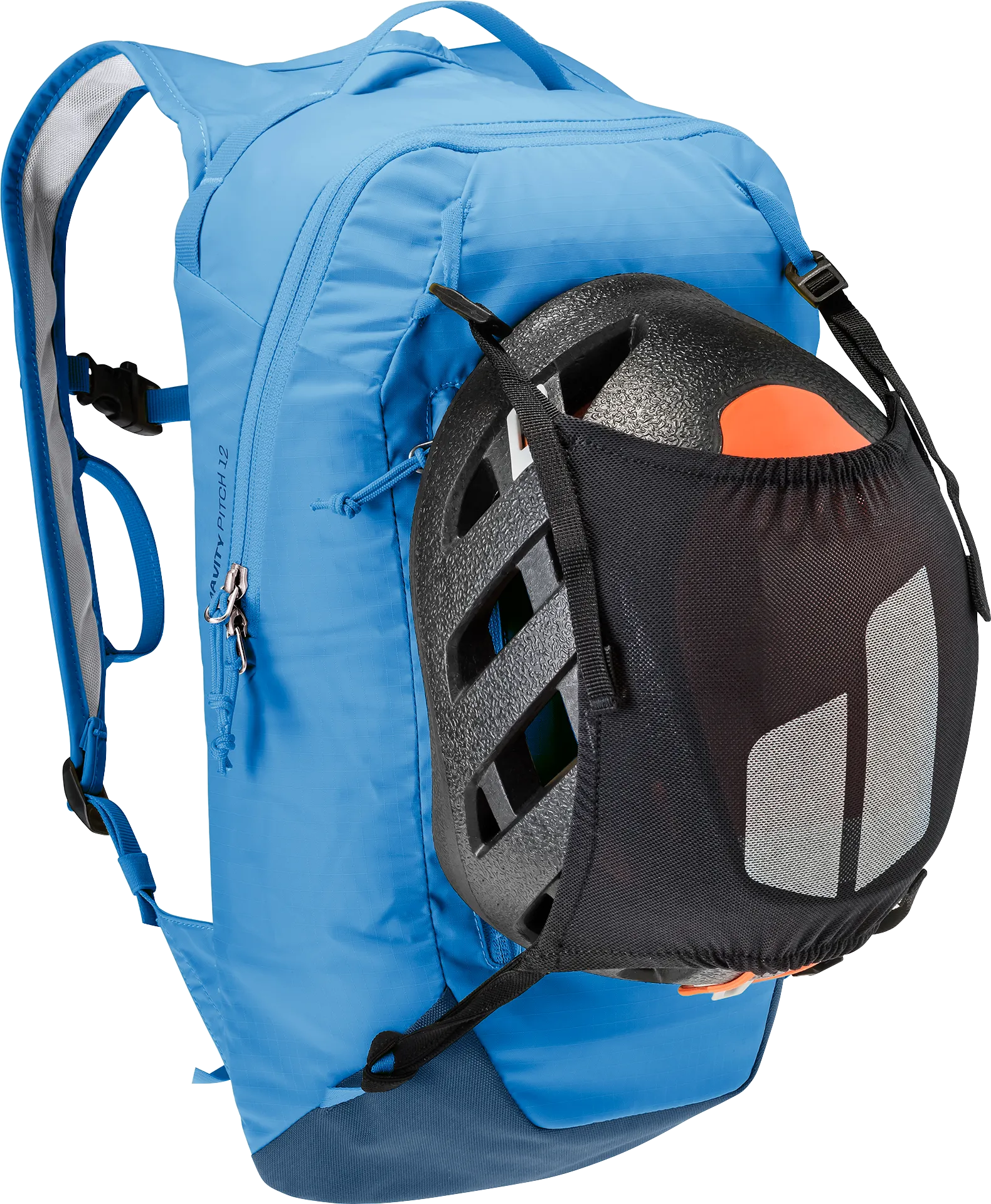 Bag, Backpack, backpack, hydration-pack, blue, helmet-hold, outdoor-gear