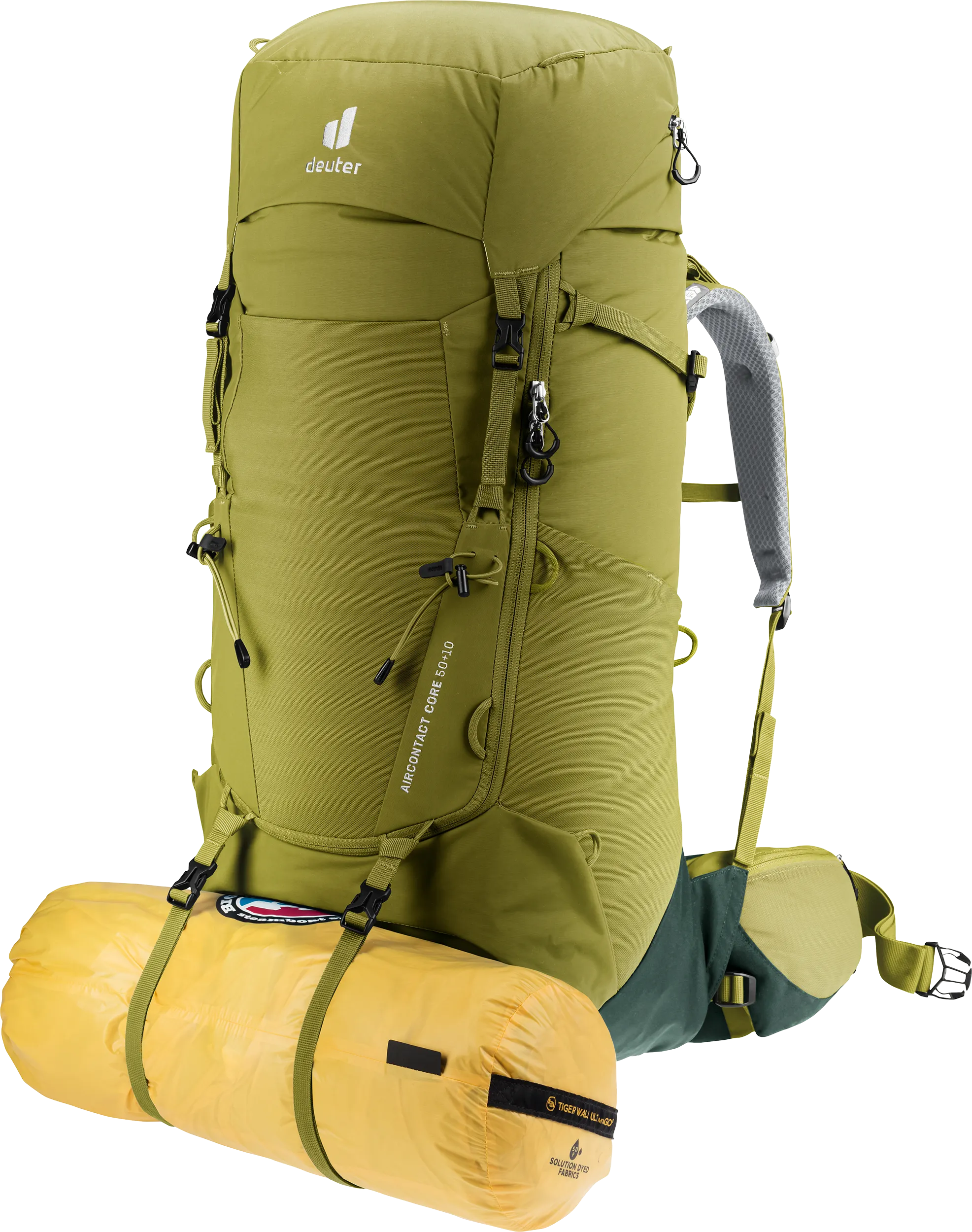 Aircontact Core 50+10 - Backpacking packs - cactus ivy