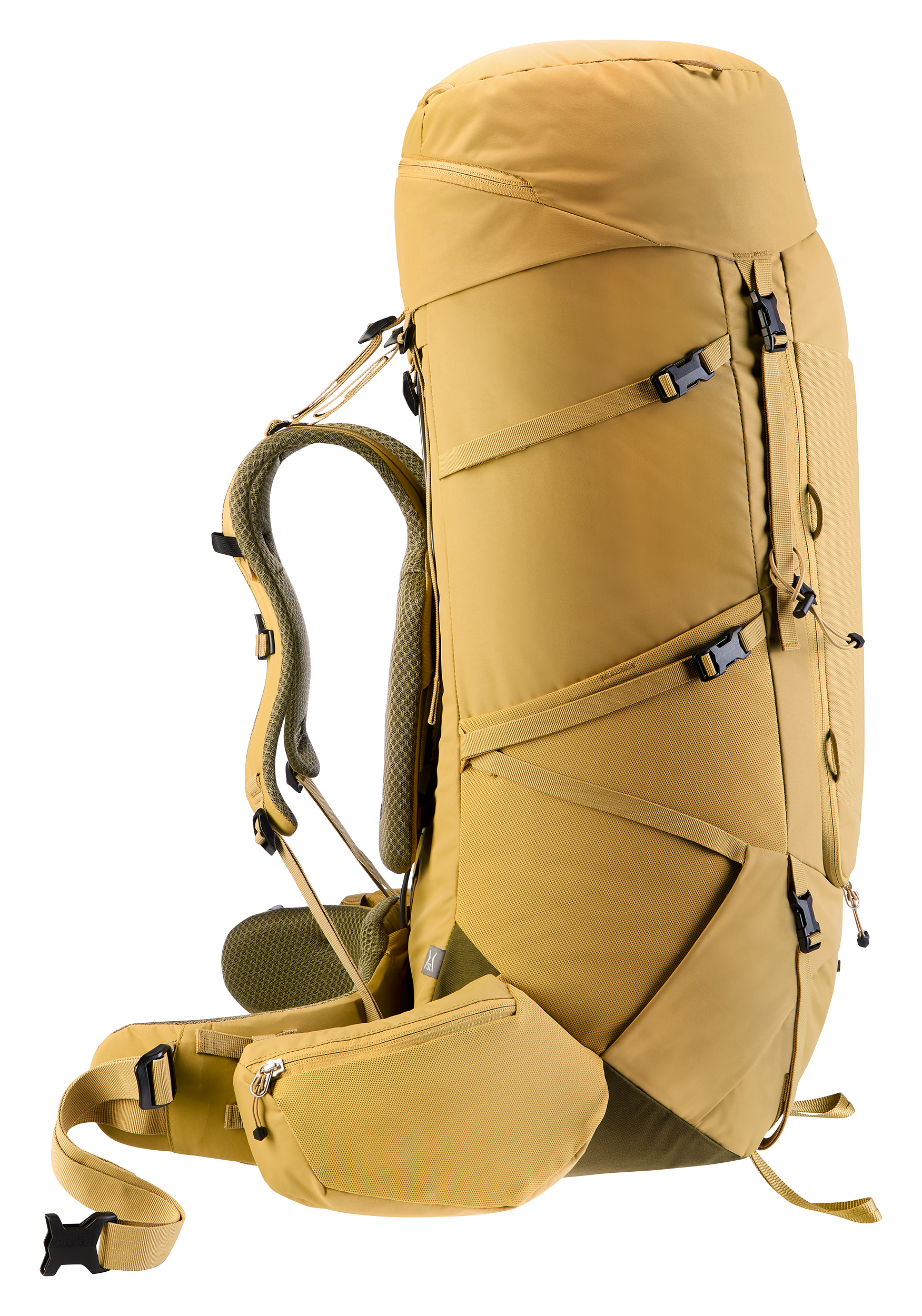 Aircontact Core 65+10 SL Aircontact Core 65+10 SL - Travel backpacks - savanna nori