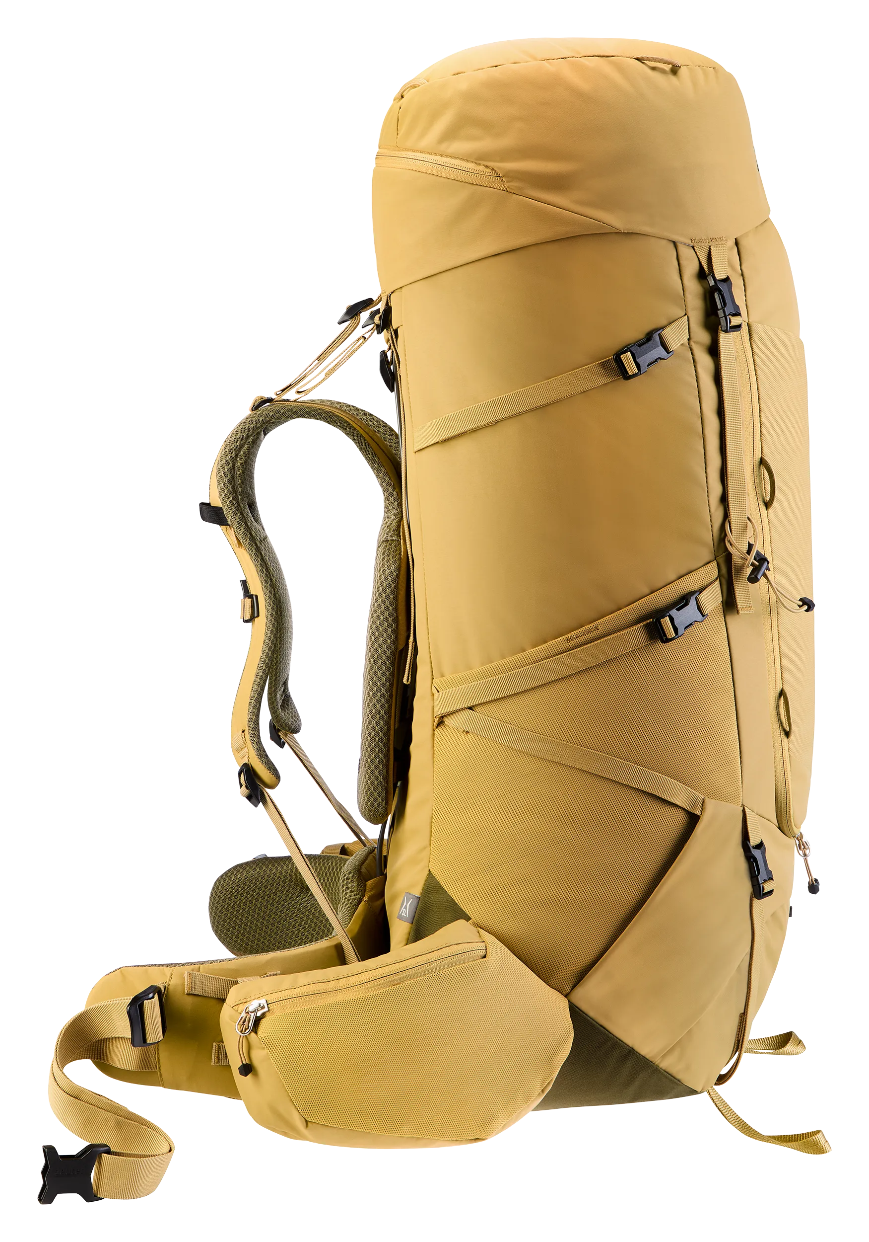 Aircontact Core 65+10 SL - Travel backpacks - savanna nori