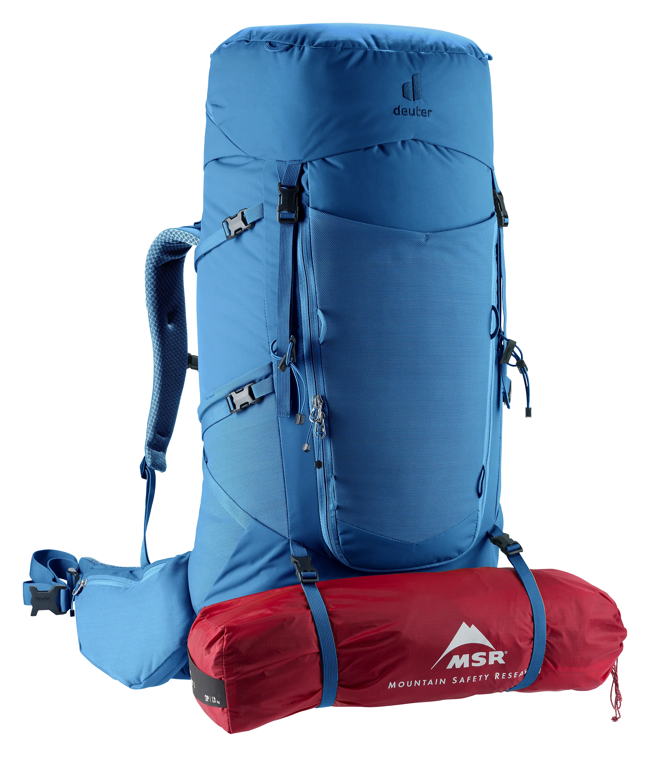 Aircontact Core 60+10 - Backpacking packs - baltic nightblue