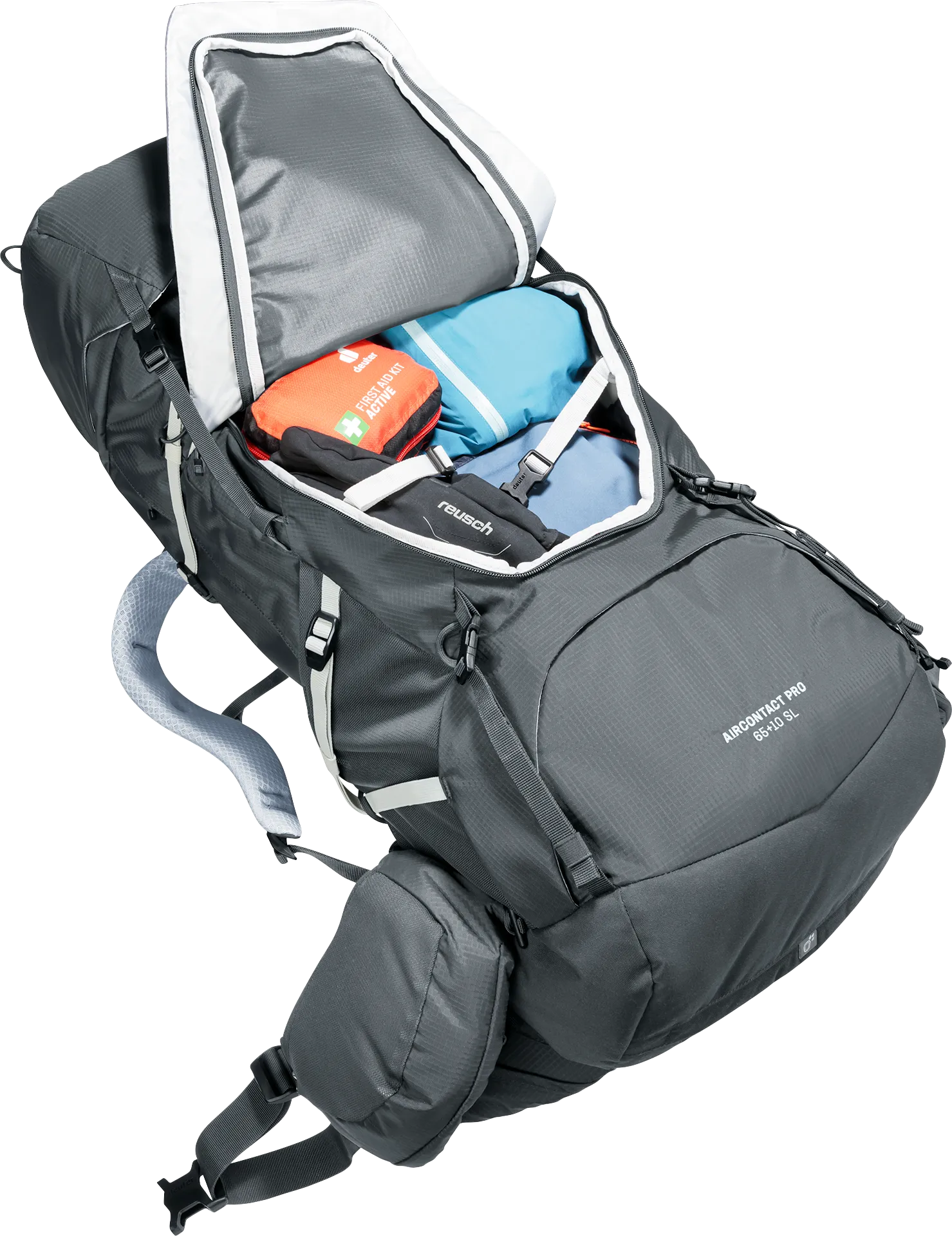 Bag, Backpack, backpack, travel, outdoor, gray, compartment