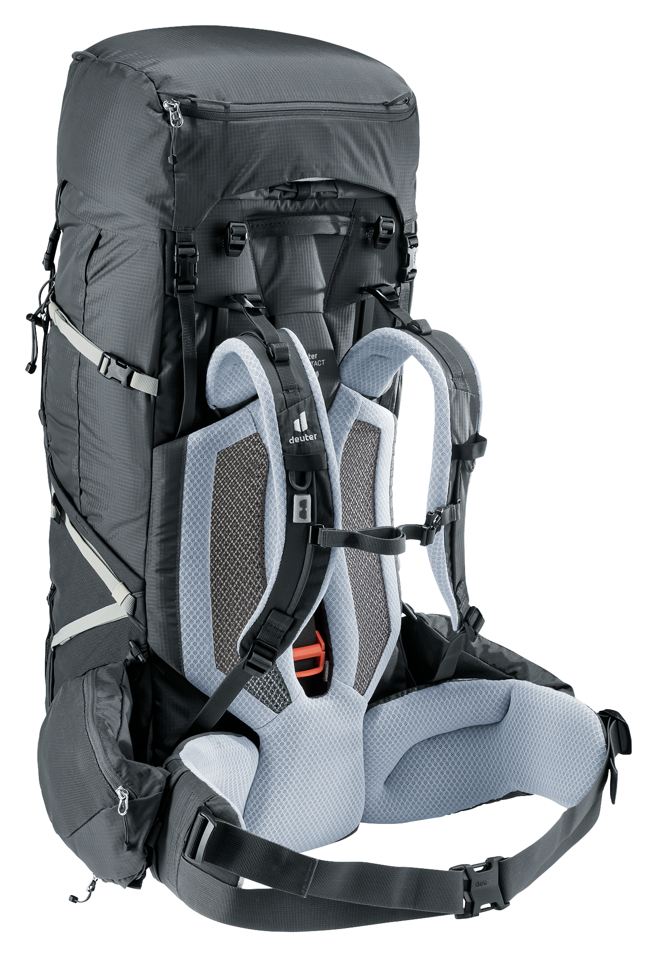 Aircontact Pro 65+10 SL Bag, Backpack, backpack, internal-frame, hiking, shoulder straps, padded back