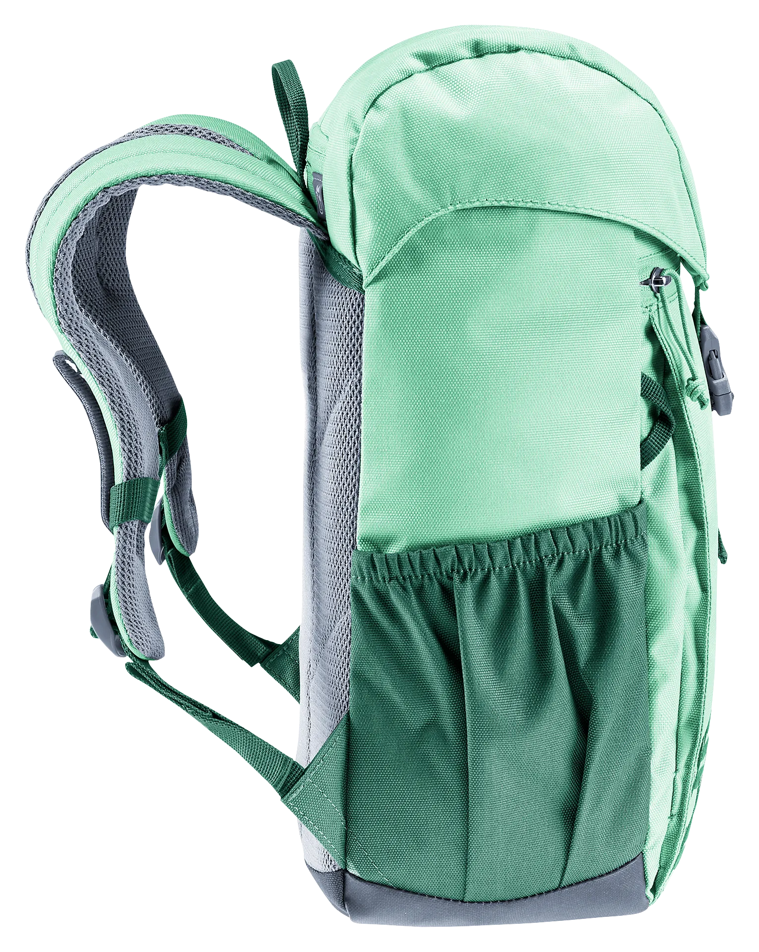 Bag, Backpack, backpack, green, school bag, shoulder straps, mesh pocket