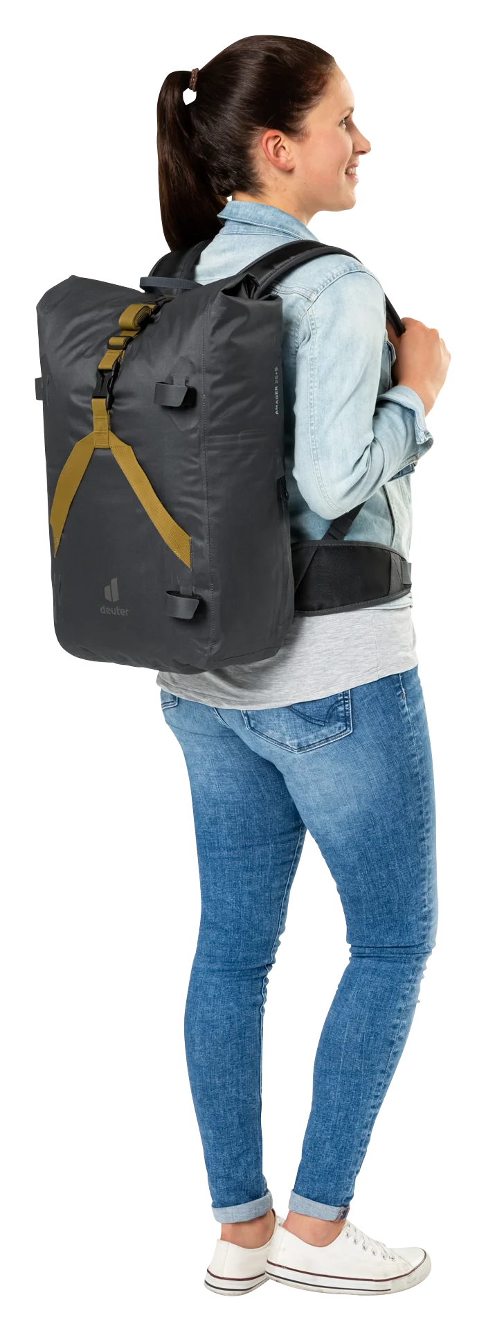 Bag, Pants, Person, Jeans, Backpack