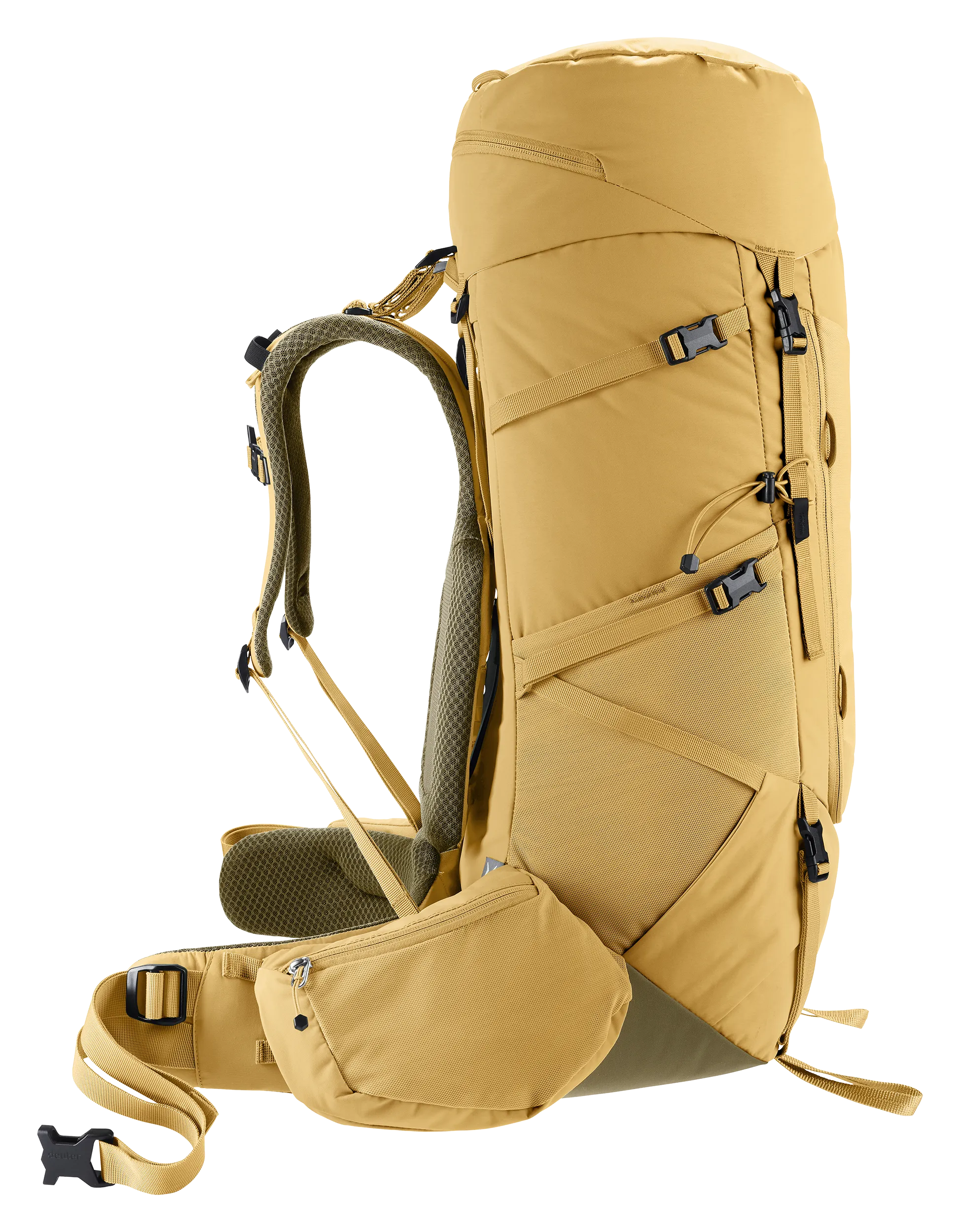Aircontact Core 45+10 SL - Backpacking packs - savanna nori