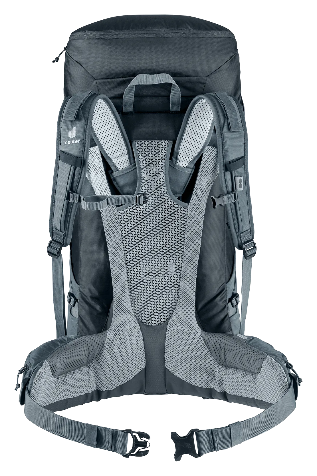 Bag, Backpack, backpack,  hiking backpack,  shoulder straps, mesh back panel, gray