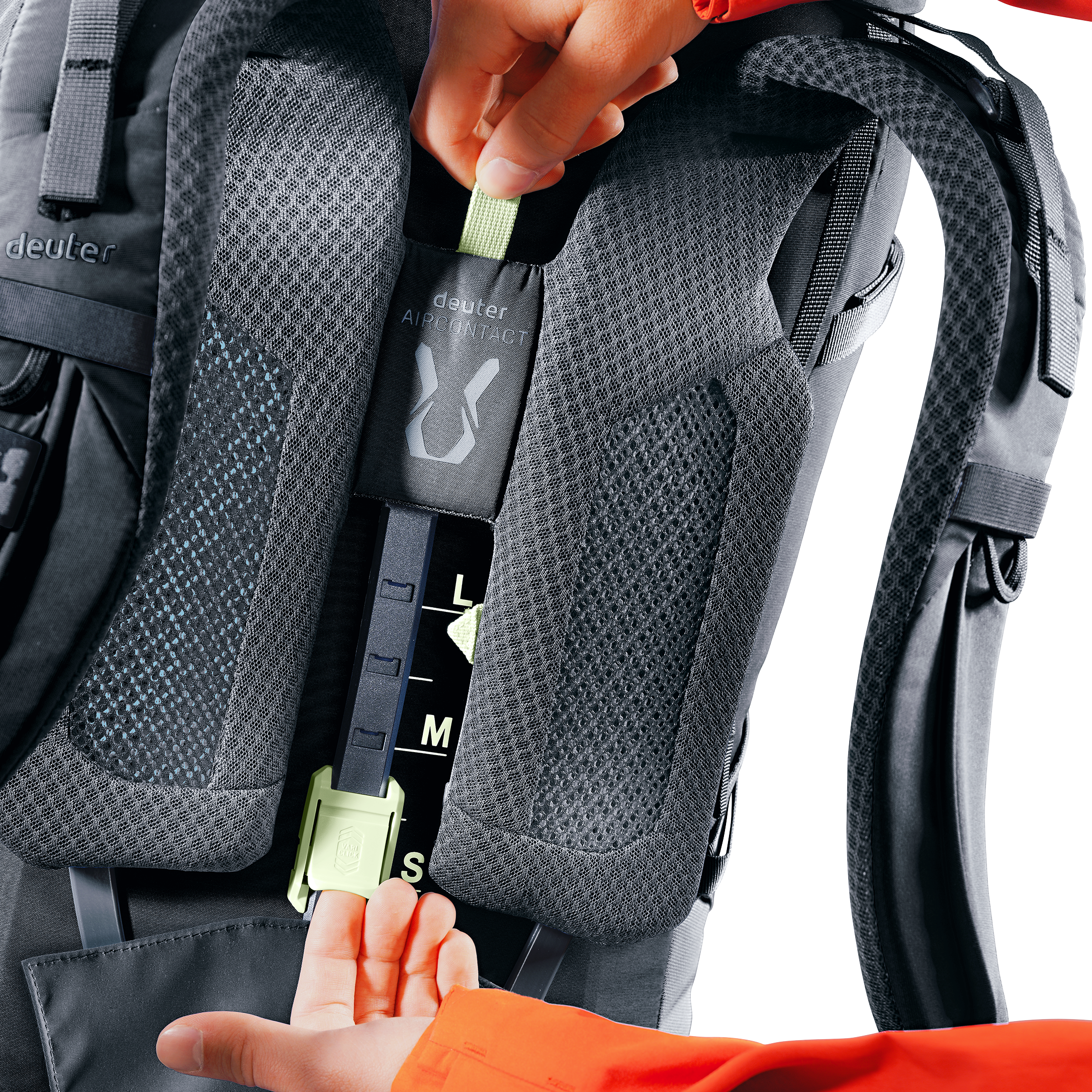 Aircontact Core 60+10 - Backpacking packs - l black