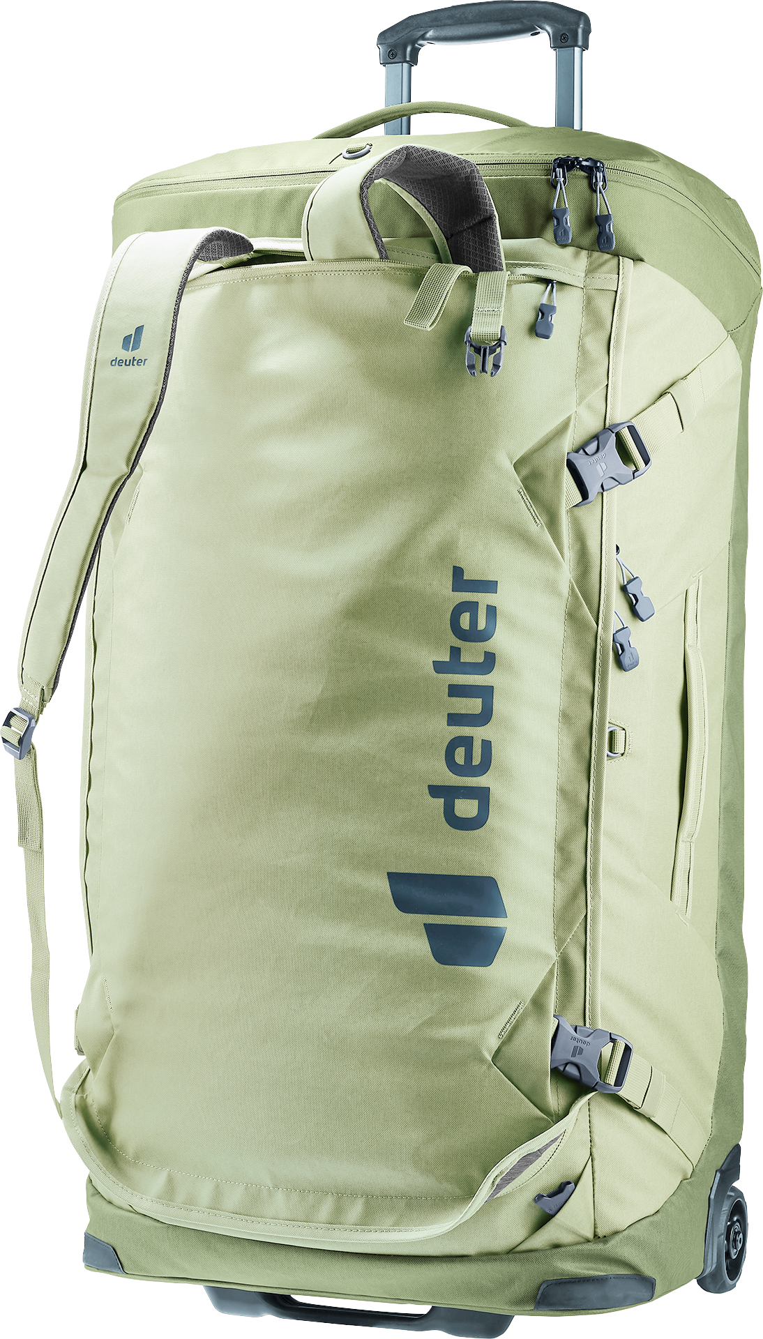 Duffel Pro Movo 90 Bag, Backpack, Baggage, travel bag, luggage, trolley, rolling bag, green color