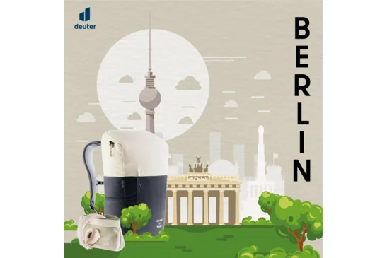 book, poster, Berlin, landmark, illustration