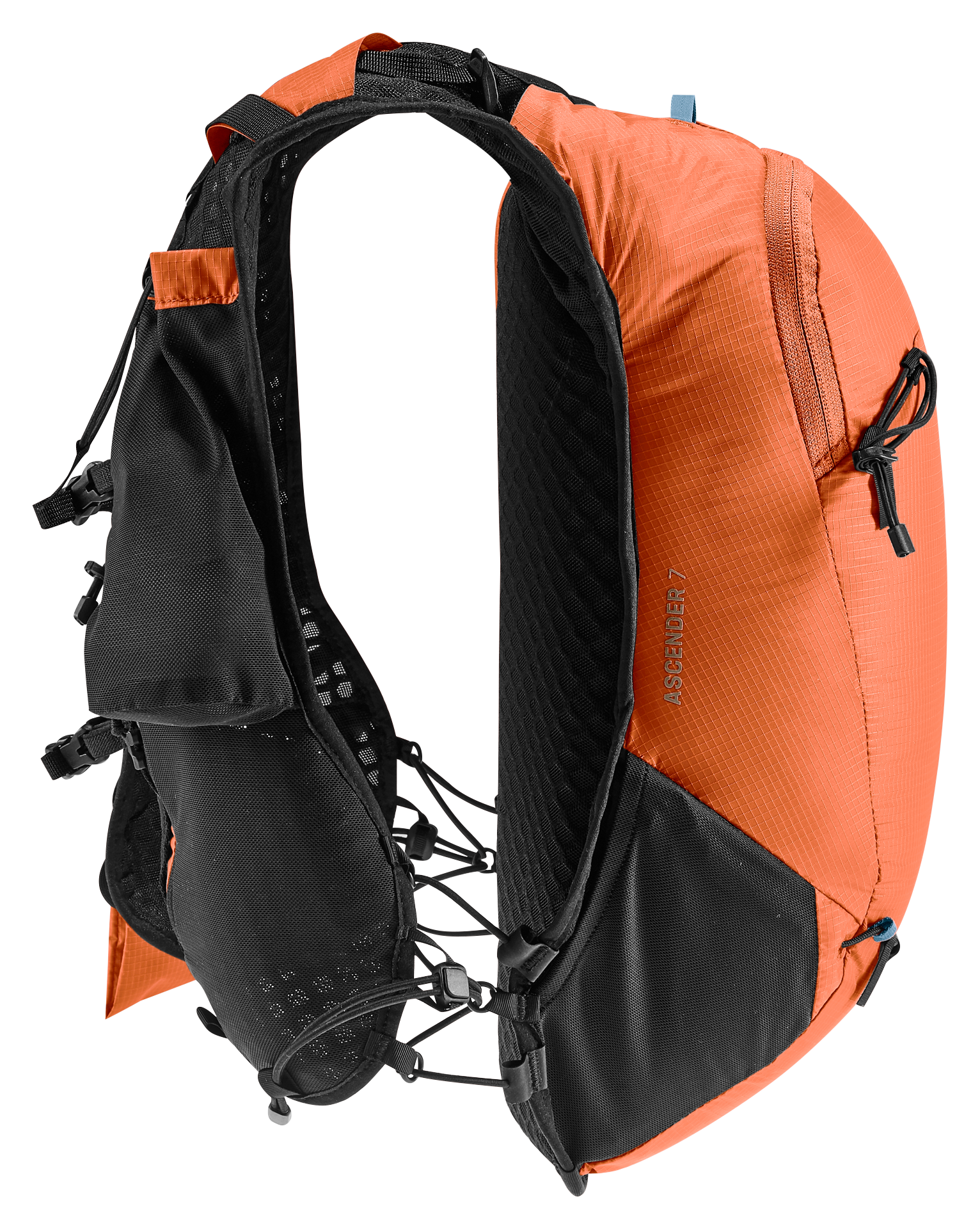 Ascender 7 backpack, orange, hiking, ergonomic, padded