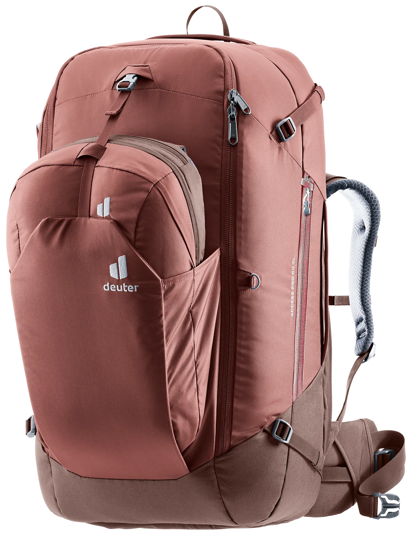 Bag, Backpack, backpack, travel, hiking, hydration-compatible, pink-brown