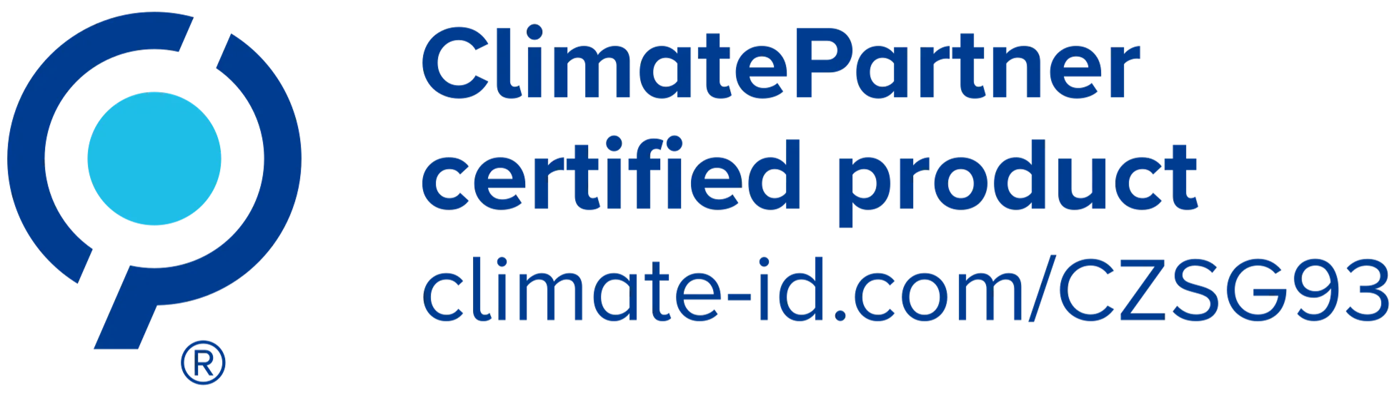 ClimatePartner zertifiziertes Produkt ClimatePartner zertifiziertes Produkt