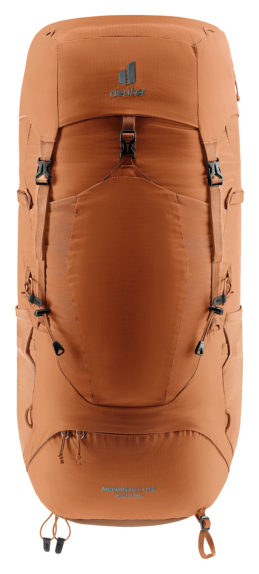 backpack, hiking, orange, tape-closure, aerodynamic