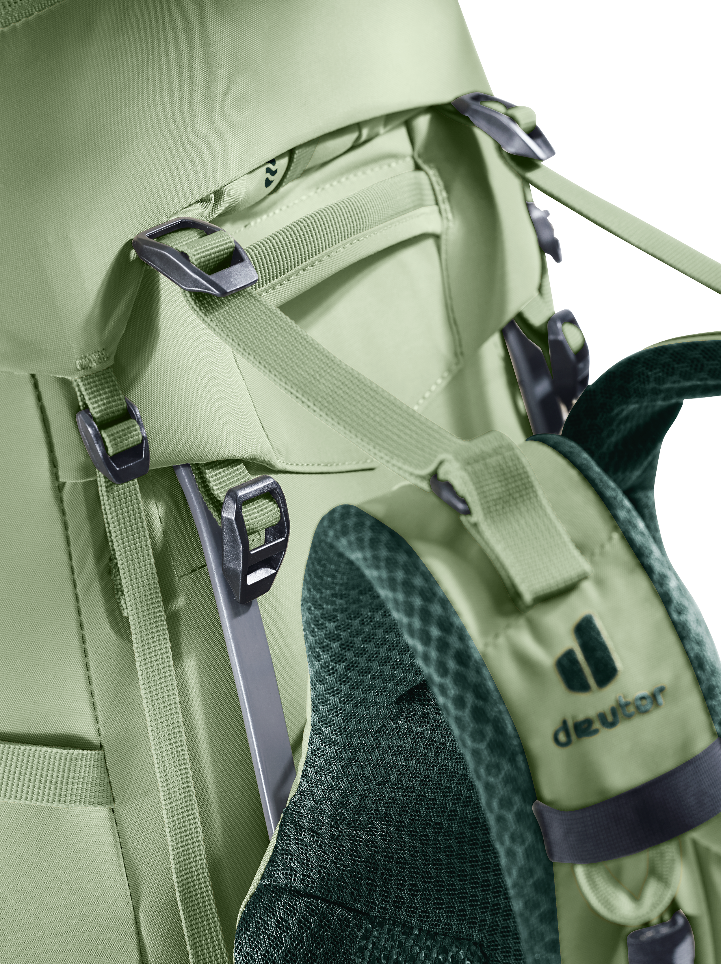 Aircontact Core 55+10 SL Aircontact Core 55+10 SL - Backpacking packs - grove ivy