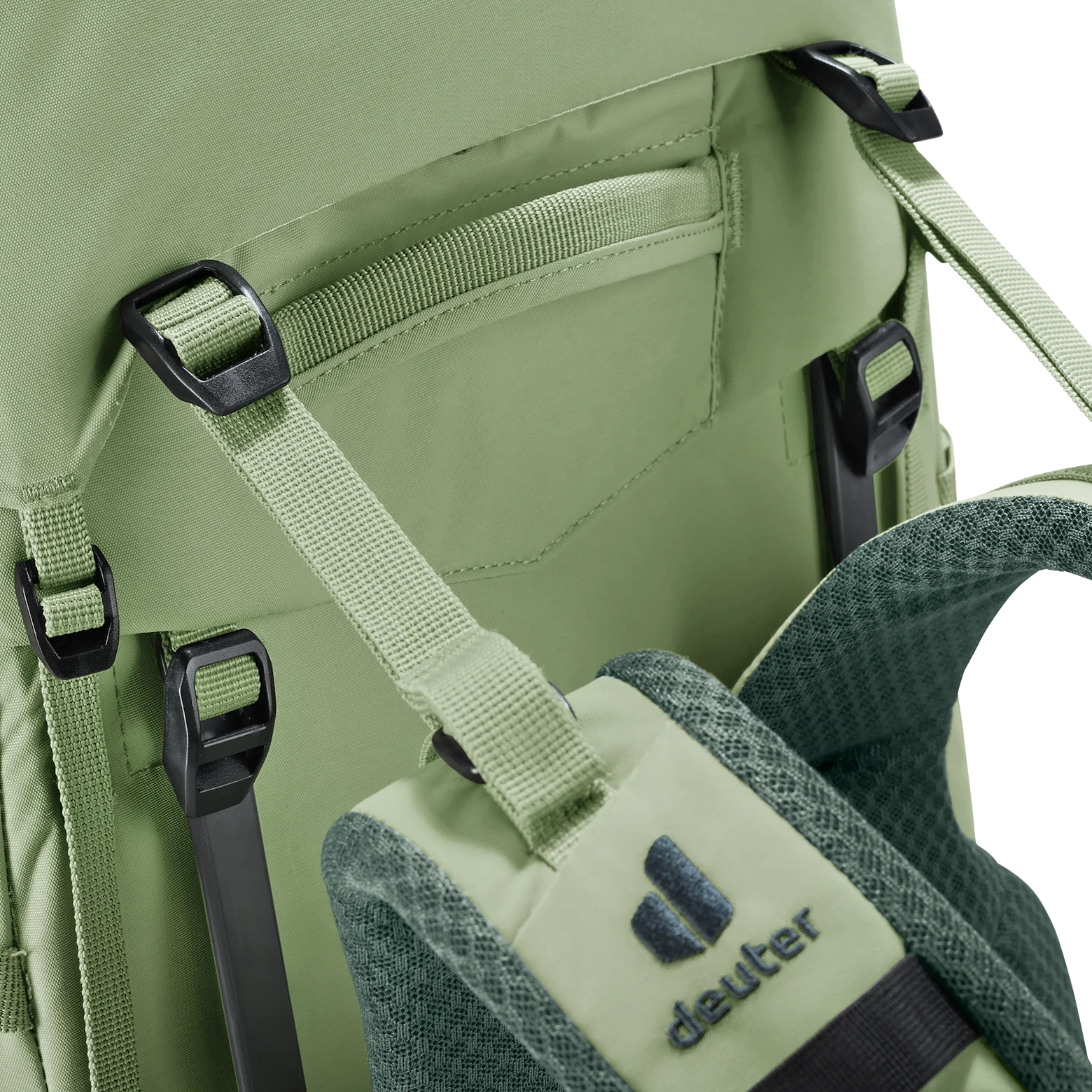 backpack, green, strap, shoulder, padded