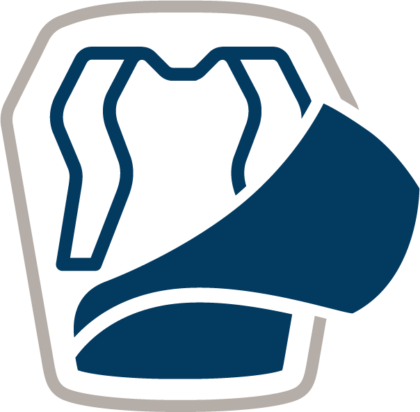 Abdeckbares Rückensystem