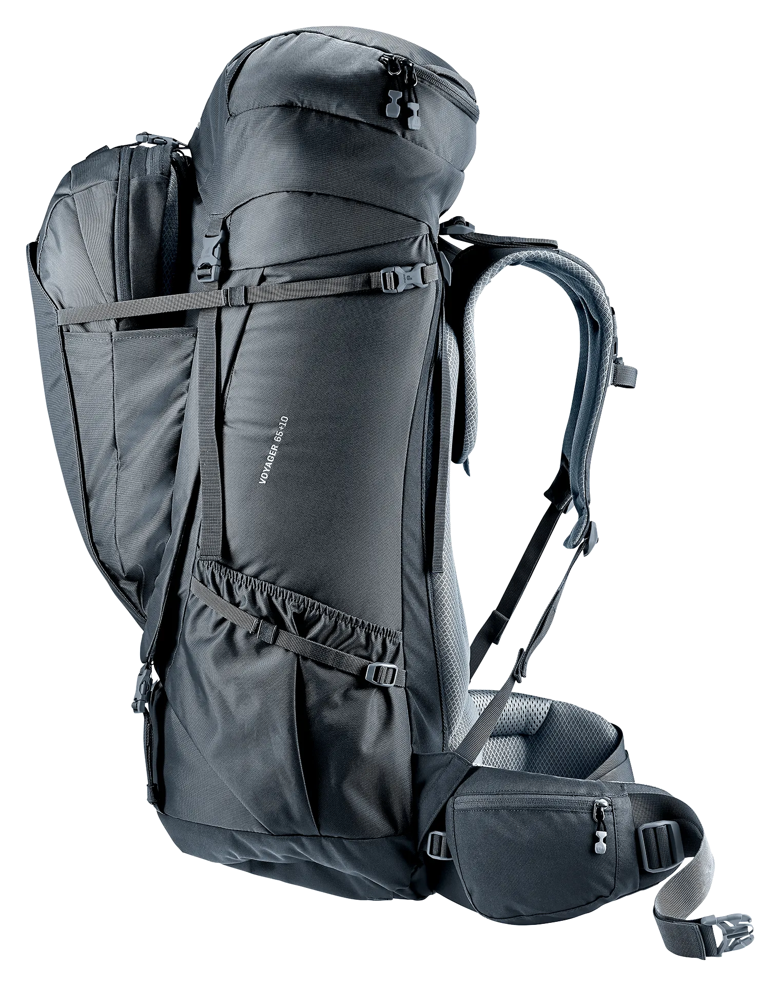 Bag, Backpack, backpack, hiking, external_frame, gray, mesh-pocket