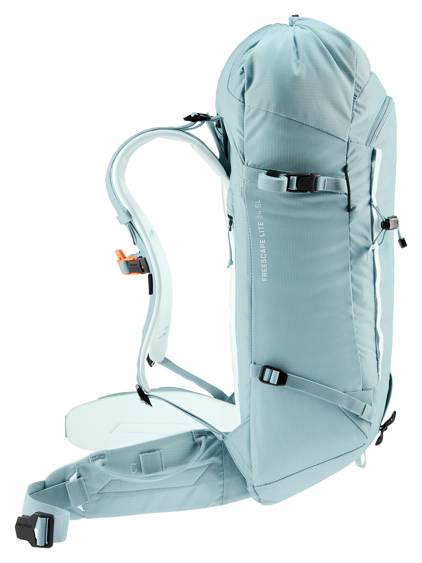 backpack, outdoor, hydration, light-blue, adjustable-strap