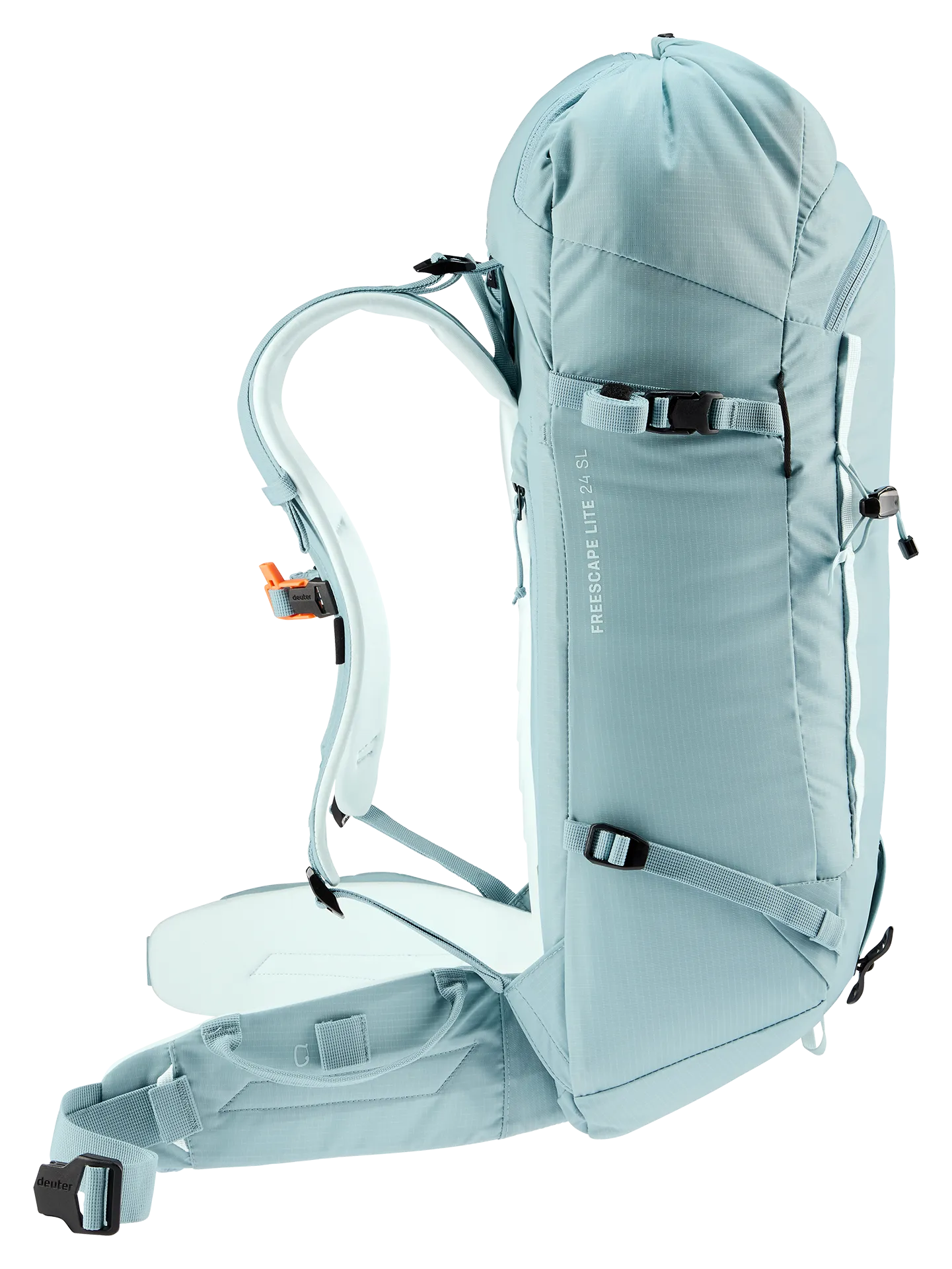 backpack, outdoor, hydration, light-blue, adjustable-strap