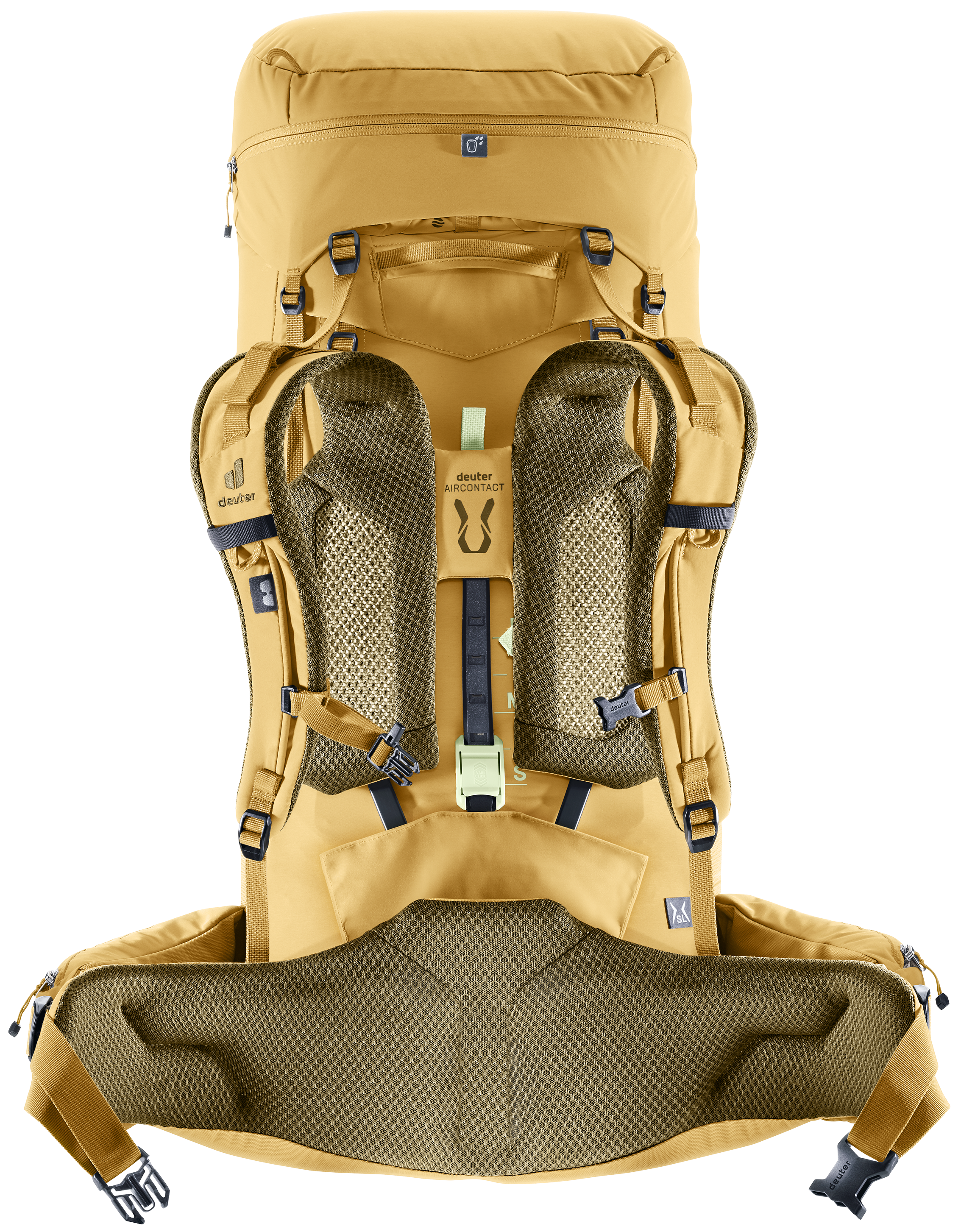Aircontact Core 55+10 SL - Backpacking packs - savanna nori