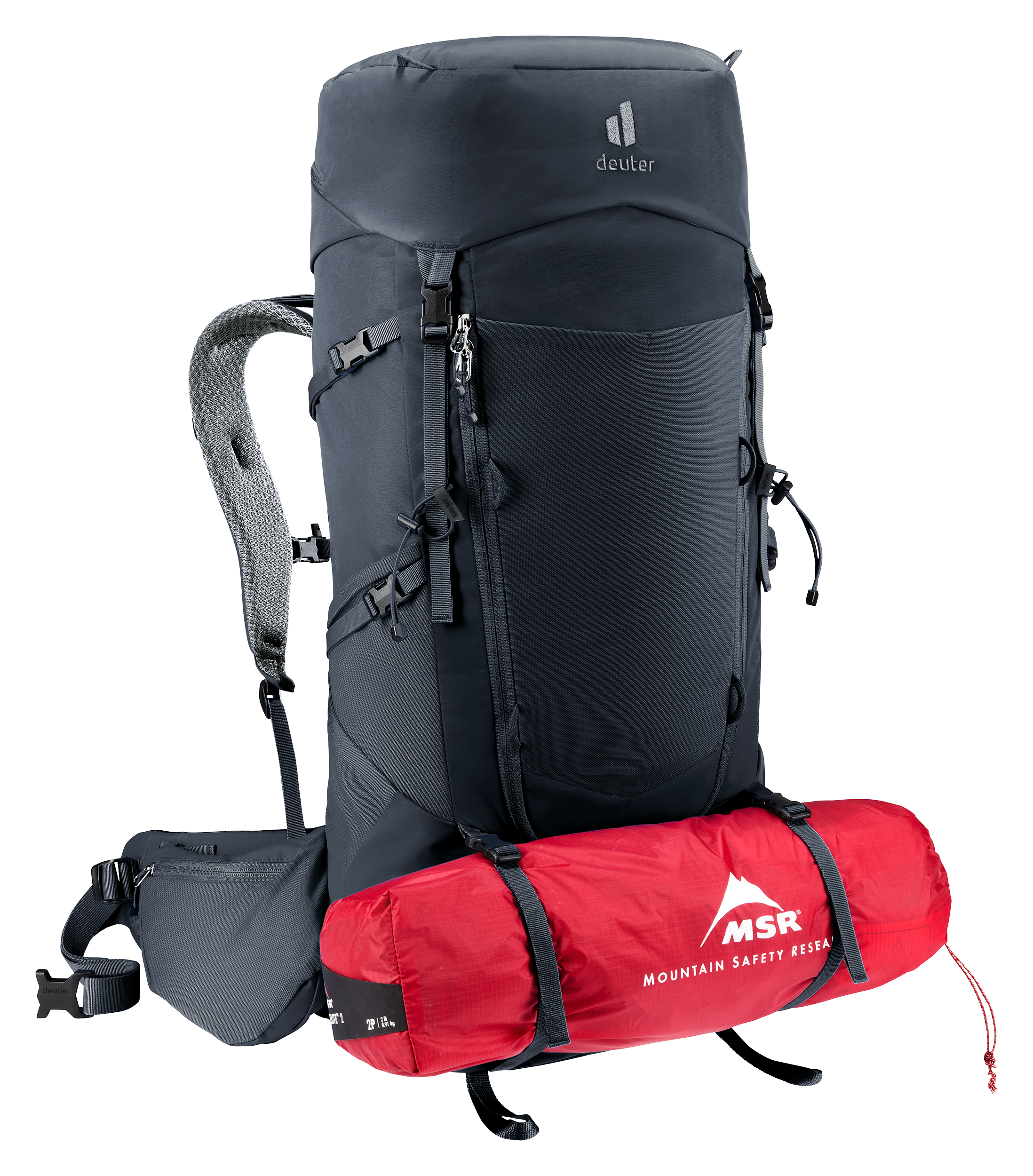 Aircontact Core 50+10 - Backpacking packs - l black