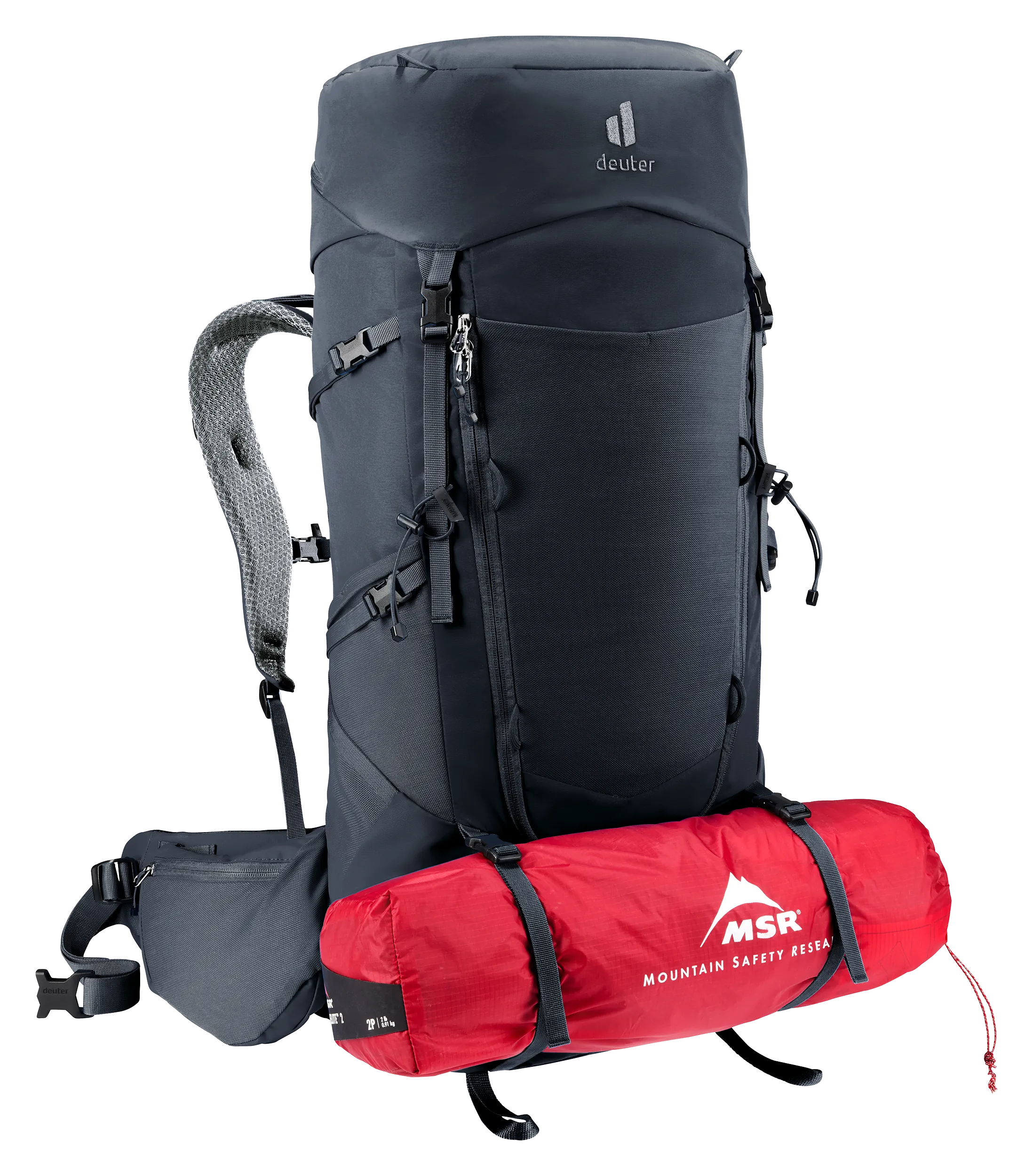 Aircontact Core 50+10 - Backpacking packs - l black