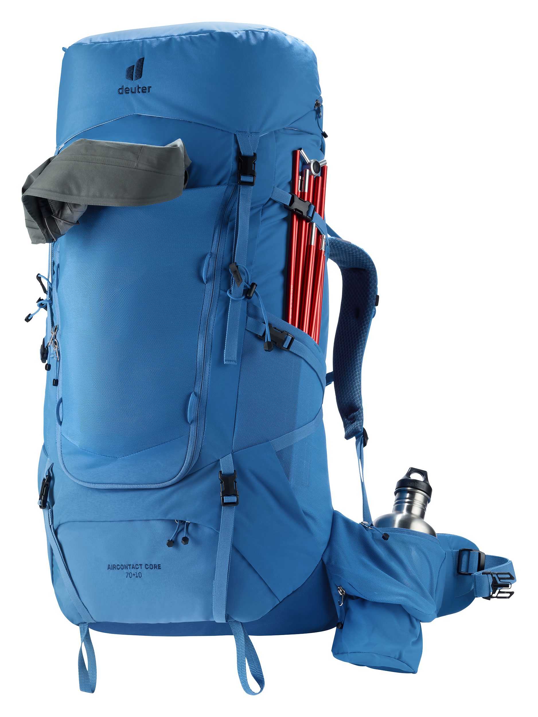 Aircontact Core 70+10 Aircontact Core 70+10 - Travel backpacks - baltic nightblue