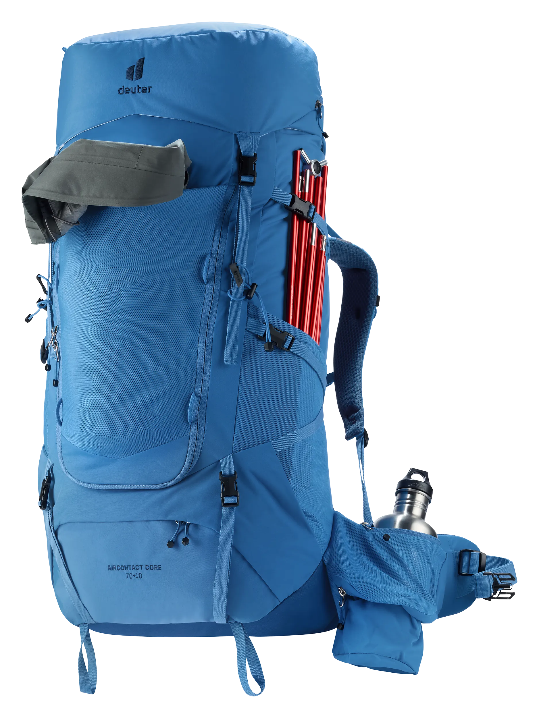 Aircontact Core 70+10 - Travel backpacks - baltic nightblue