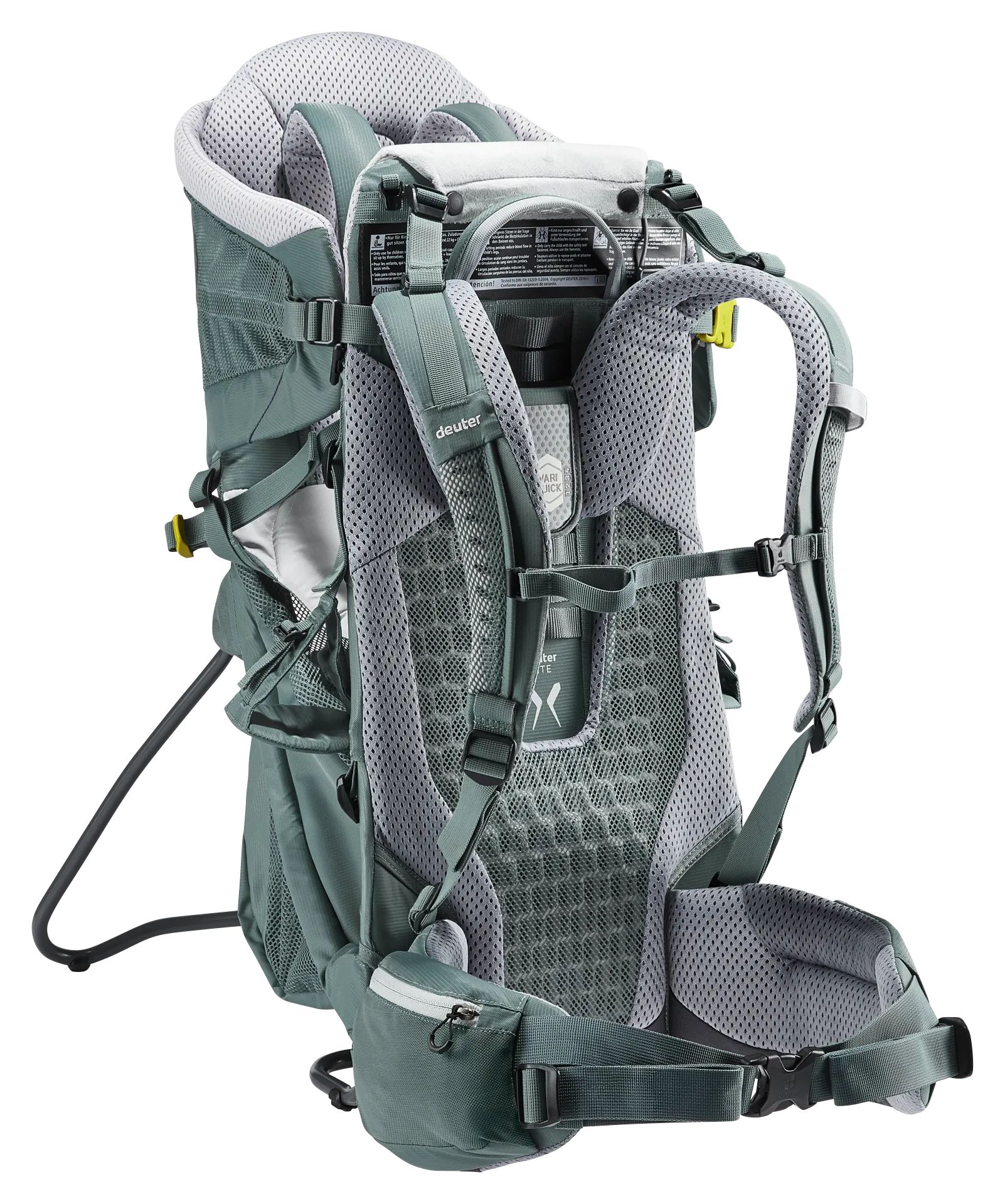 Bag, Backpack, Bag, Backpack, Bag, Backpack, Bag, Backpack, Bag, Backpack, backpack, hiking, shoulder straps, mesh back, green-gray