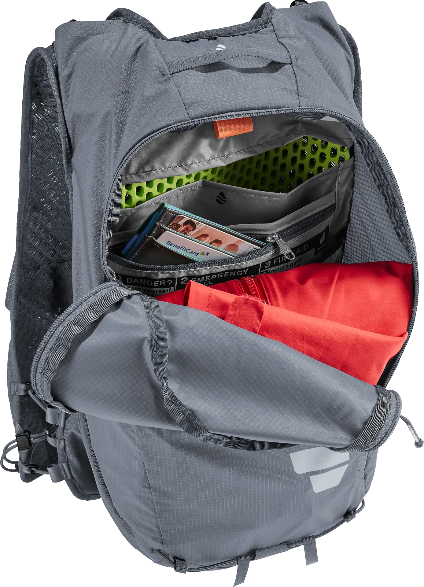 Bag, Backpack, backpack, travel, gray, organizational, front-zipper