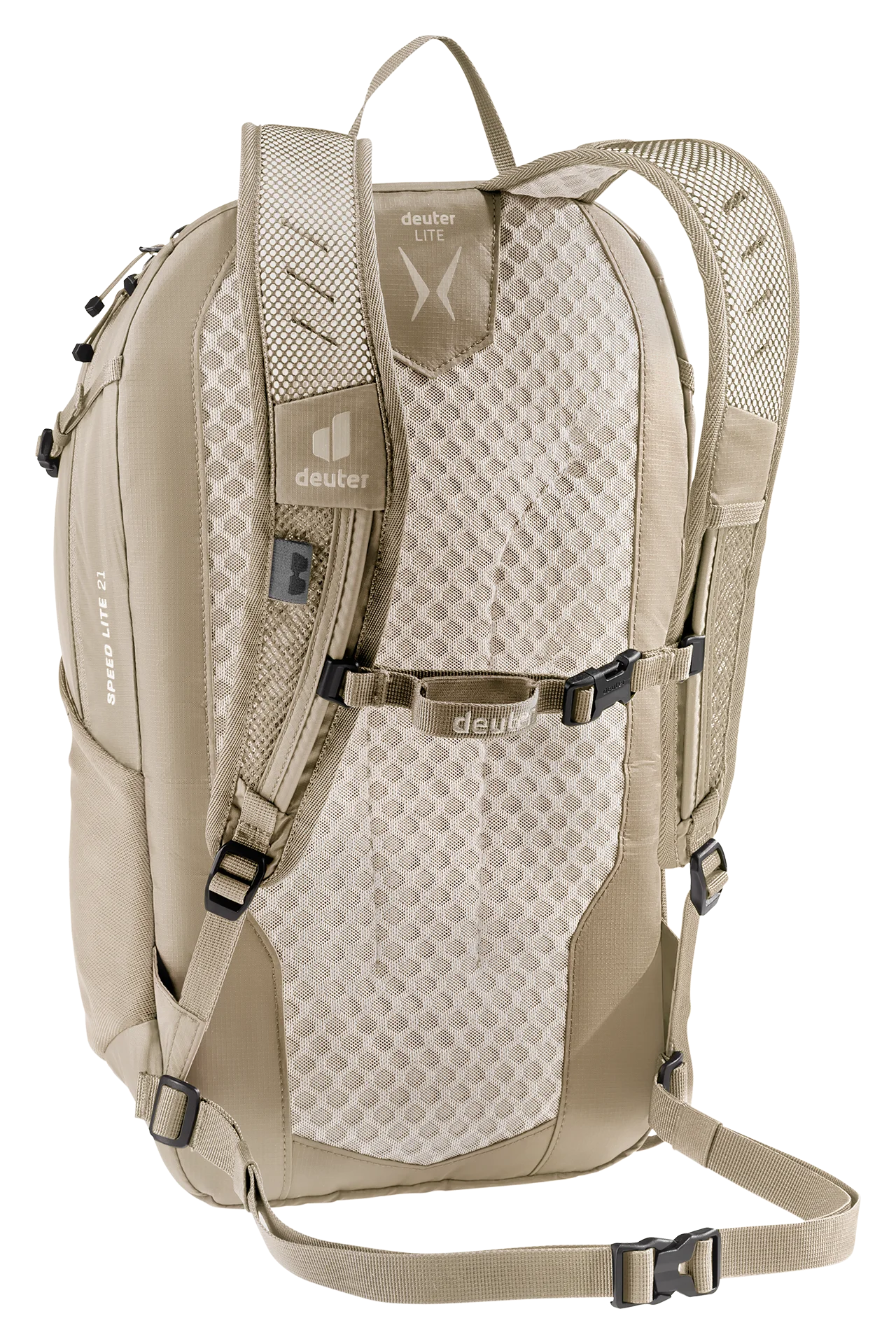 backpack, hiking, lite, mesh, tan
