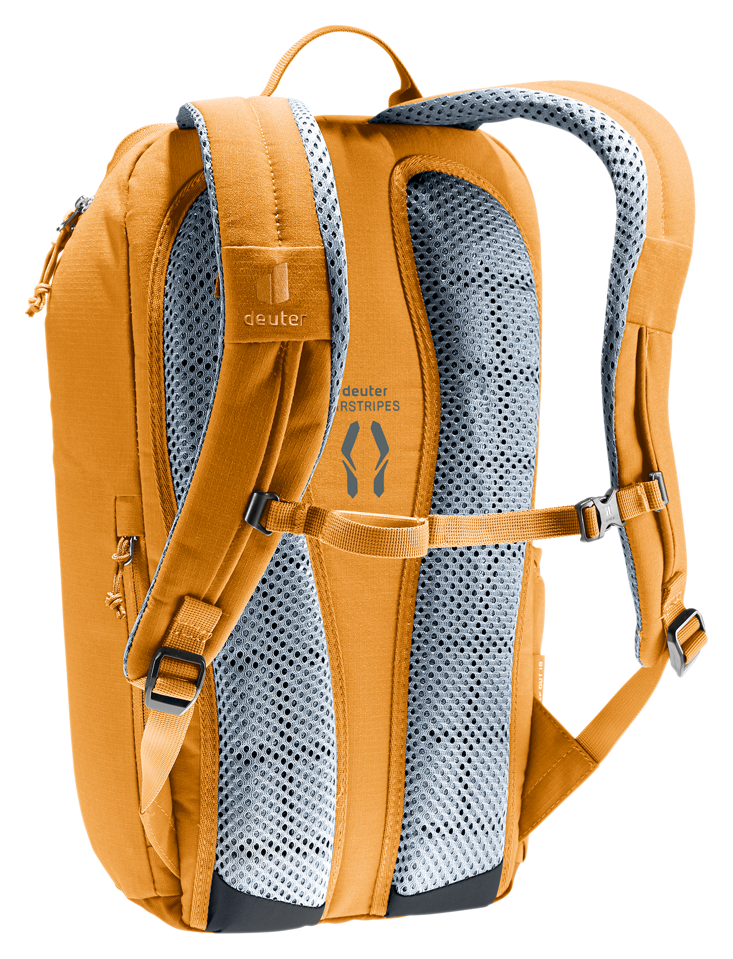 Bag, Backpack, backpack, orange, shoulder strap, mesh padding, hydration compatibility