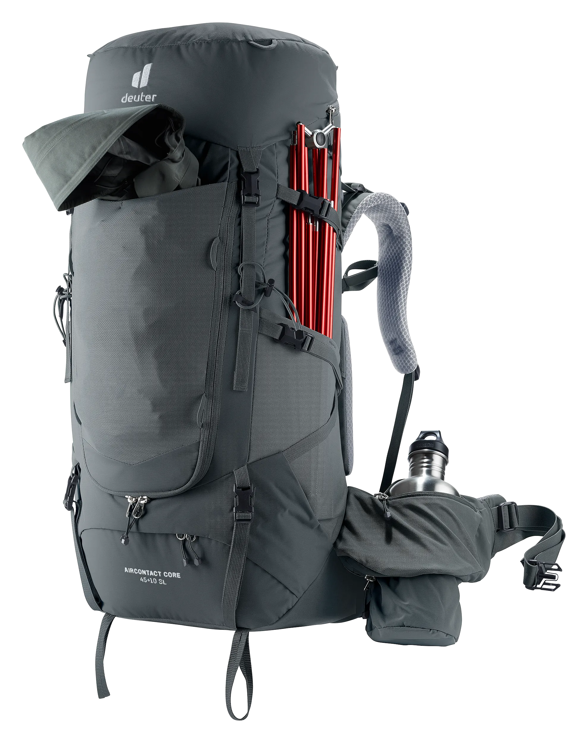 Aircontact Core 45+10 SL - Backpacking packs - l graphite