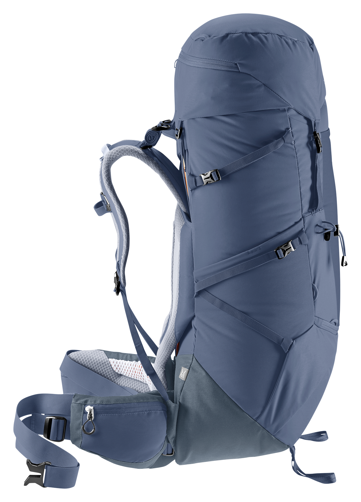 Aircontact Core 60+10 SL Bag, Backpack, backpack, hiking, outdoor, blue, backpack with waist belt